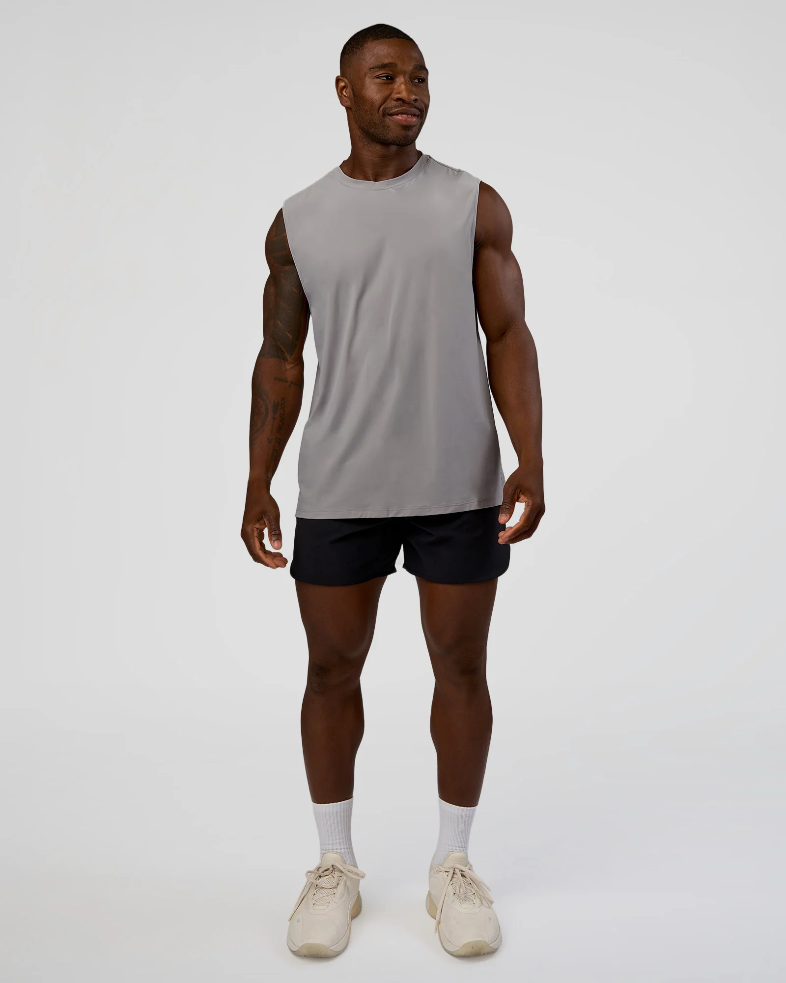 Cadence MicroMotion Muscle Tank - Alloy - Image 6