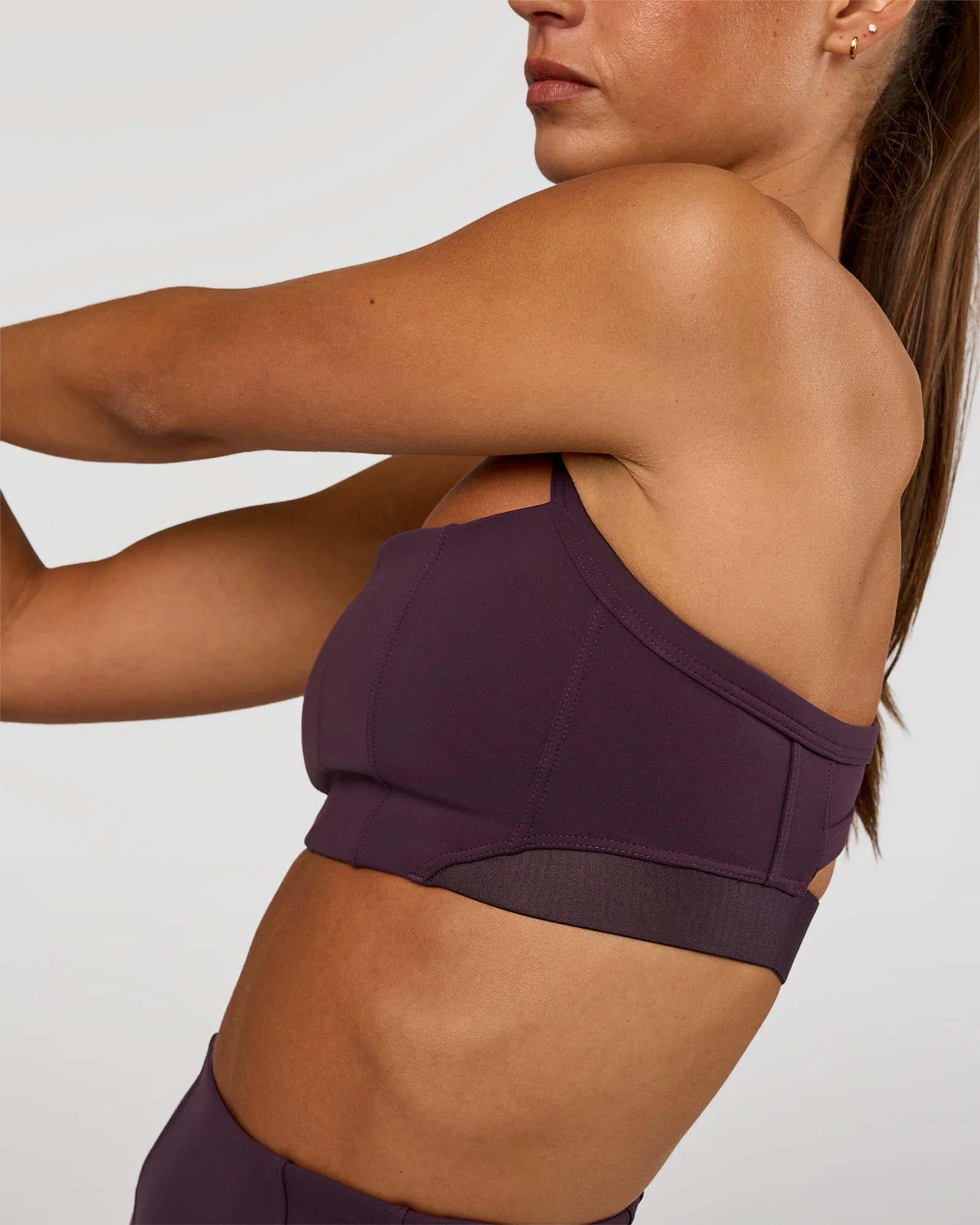 Momentum Corset Sports Bra - Midnight Plum - Image 2