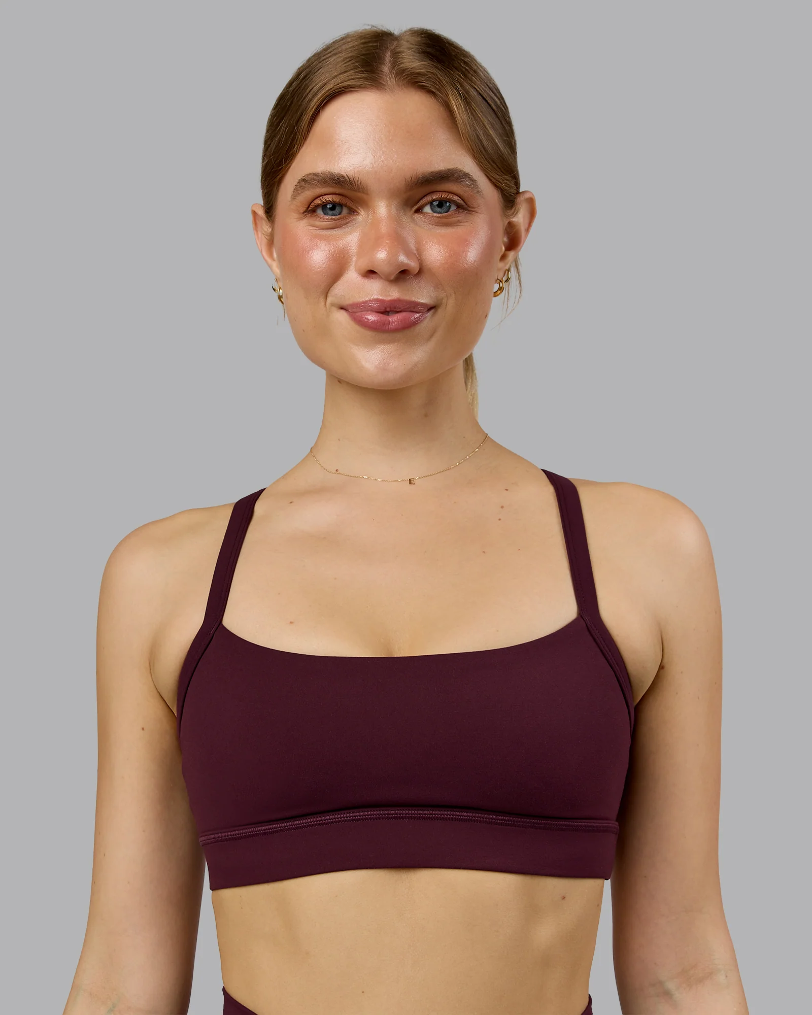 Momentum Sports Bra - Cherry Lacquer - Image 2