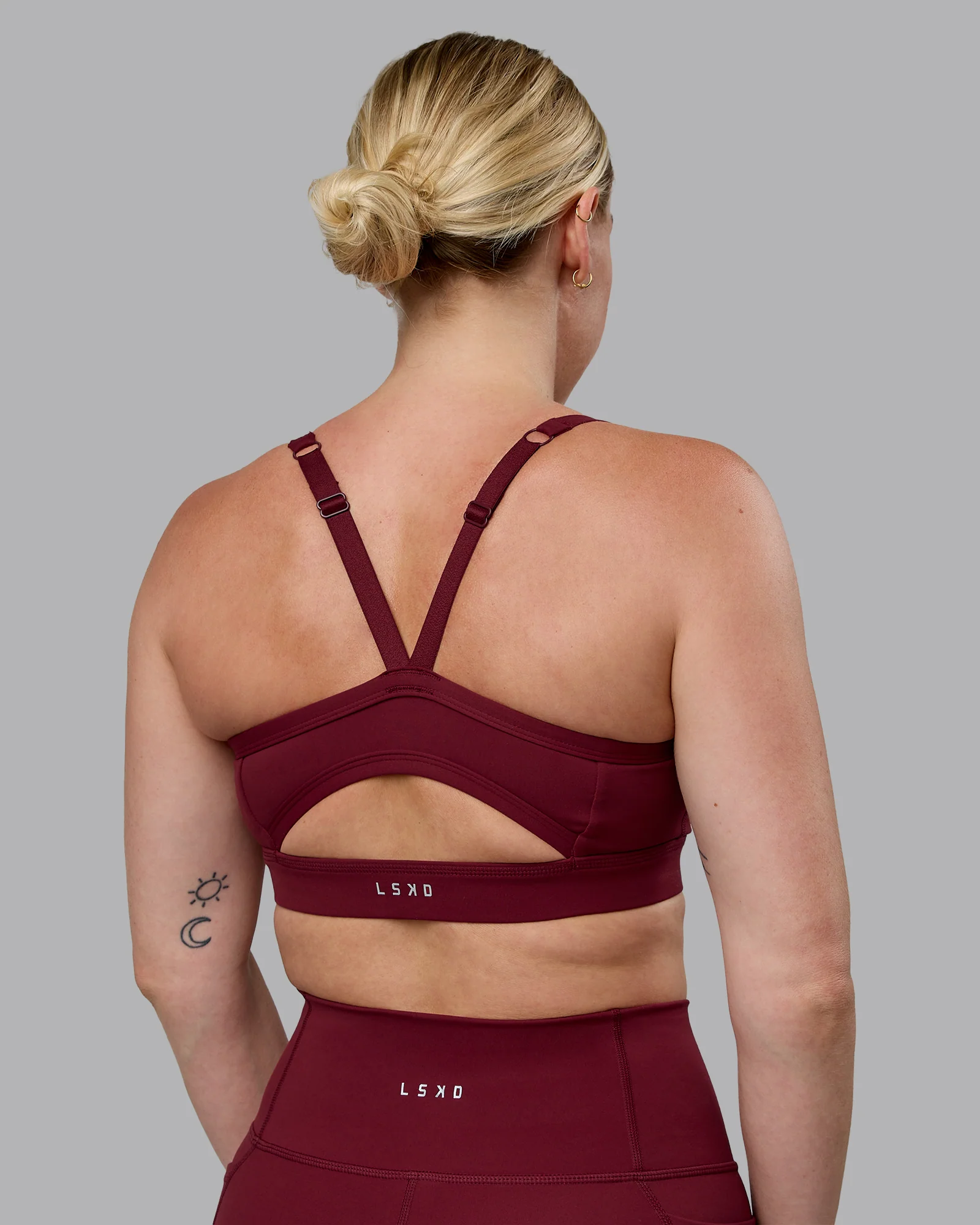 Momentum Sports Bra D/DD/E - Cordovan - Image 2