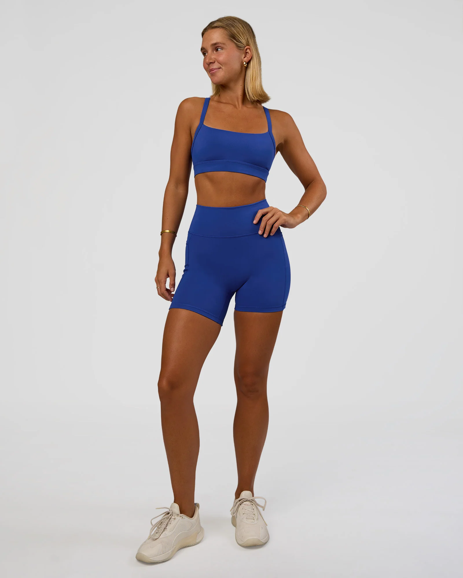 Momentum Sports Bra - Electric Indigo - Image 3