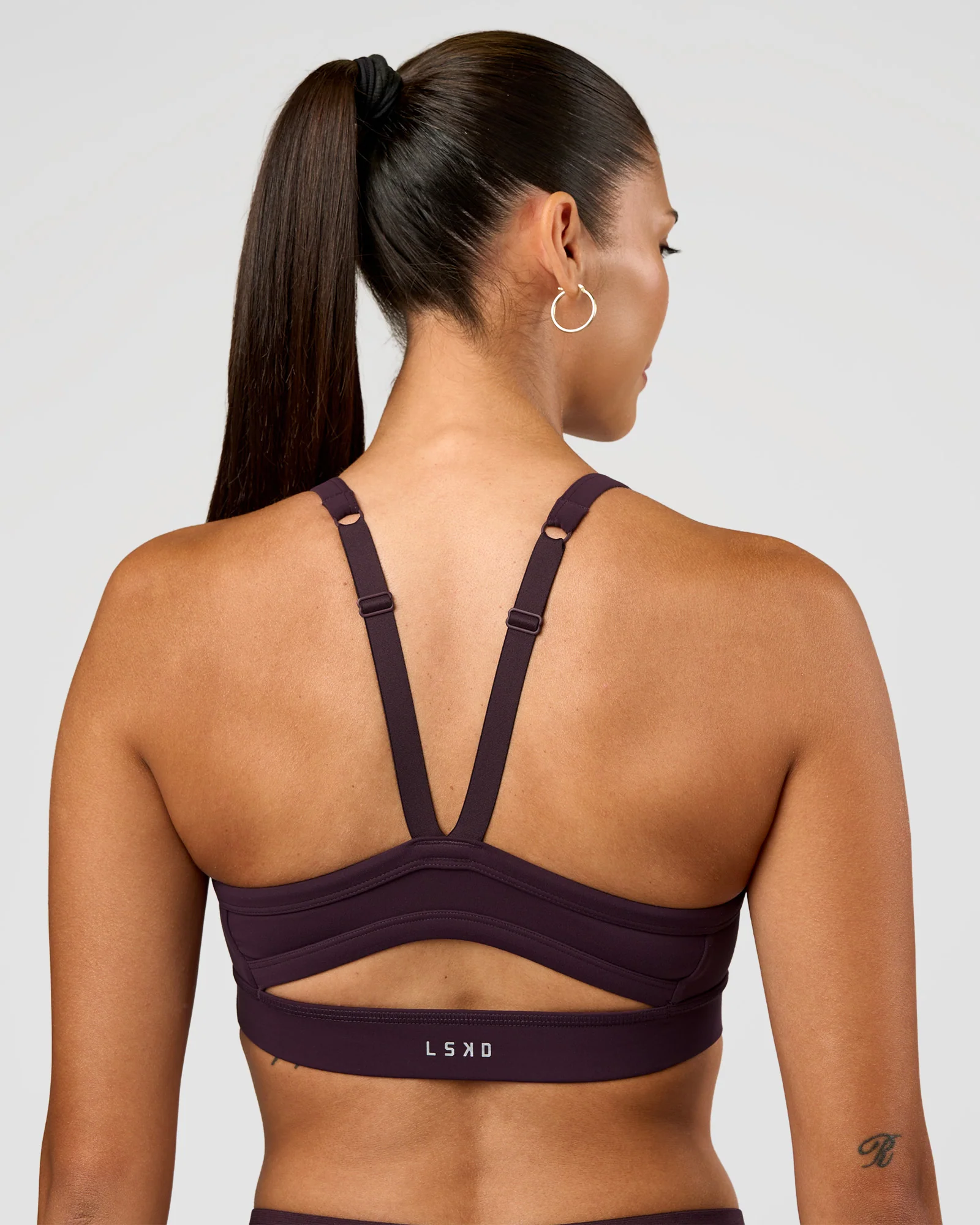 Momentum Sports Bra - Midnight Plum - Image 6