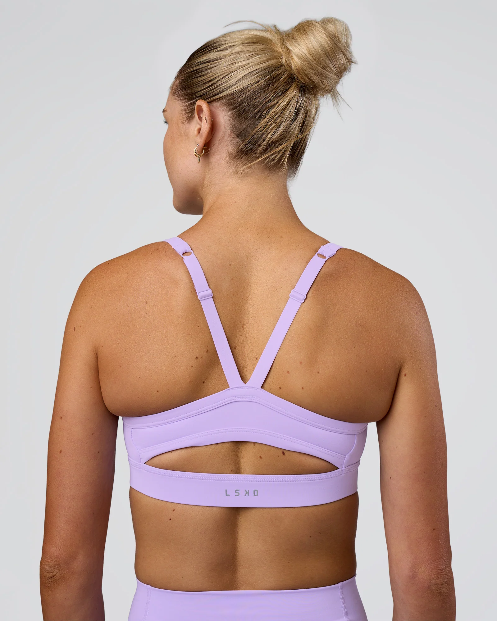Momentum Sports Bra - Pale Lilac - Image 5
