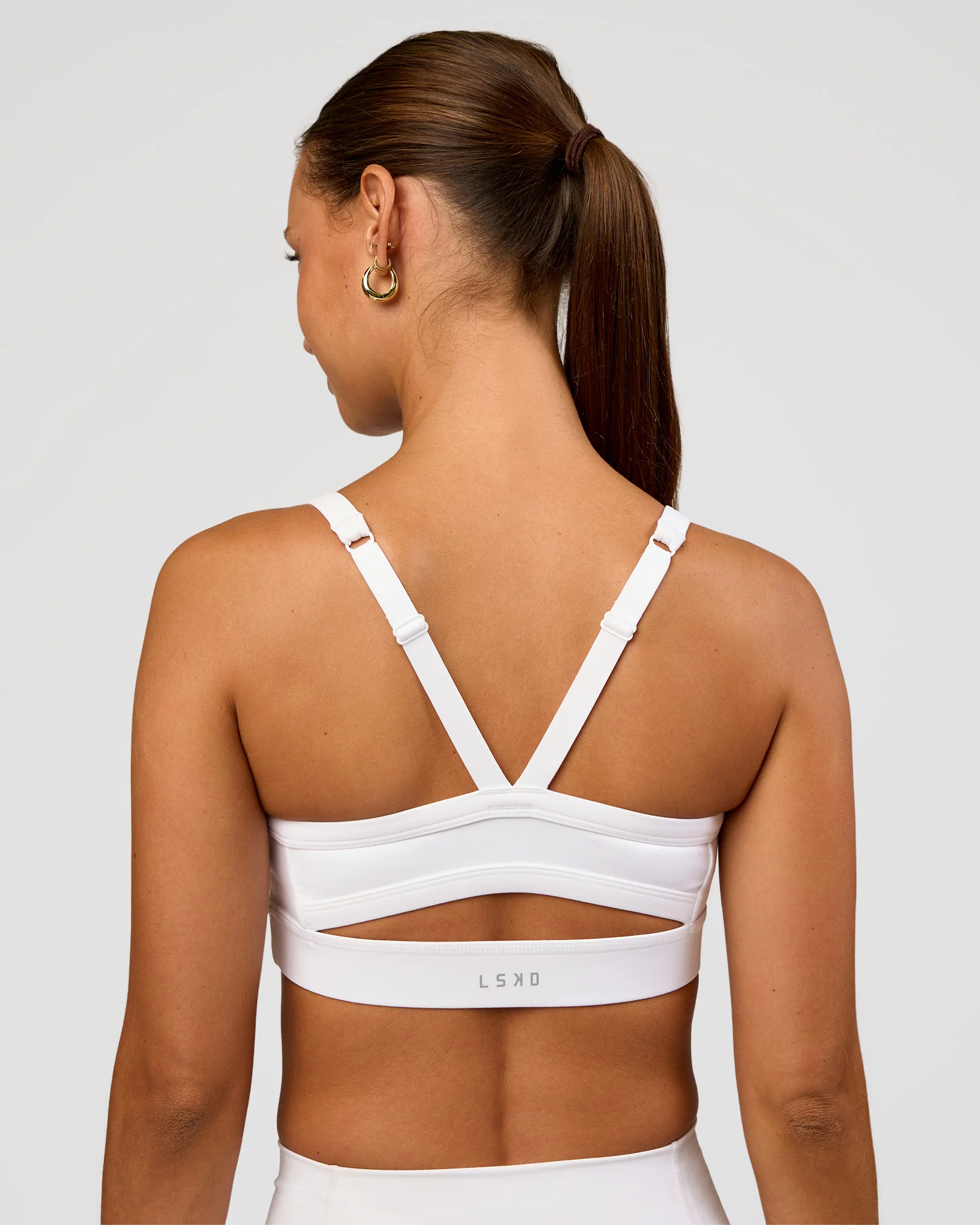 Momentum Sports Bra - White - Image 5