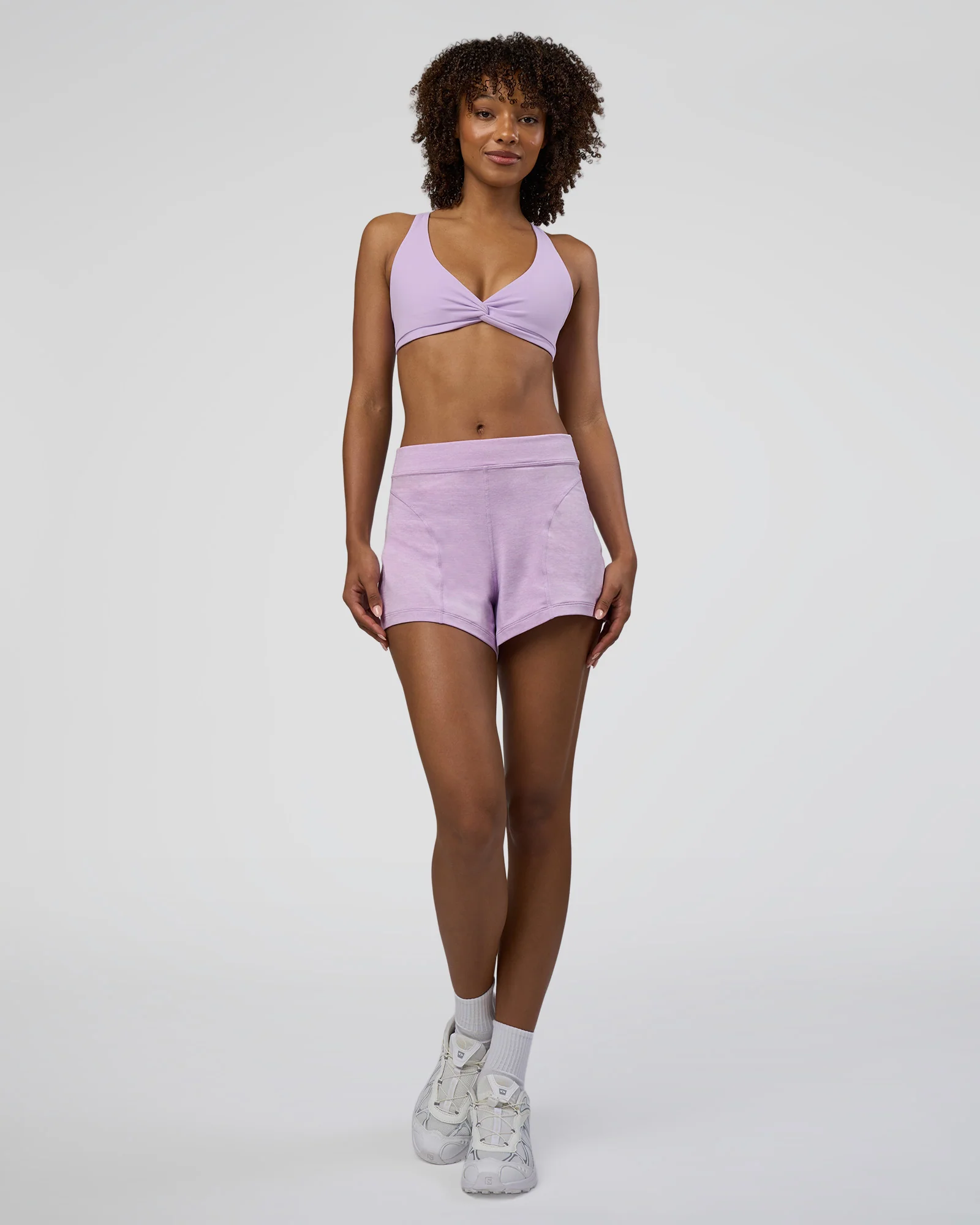 Movement CloudFLX 3" Short - Orchid Bloom Marl - Image 8