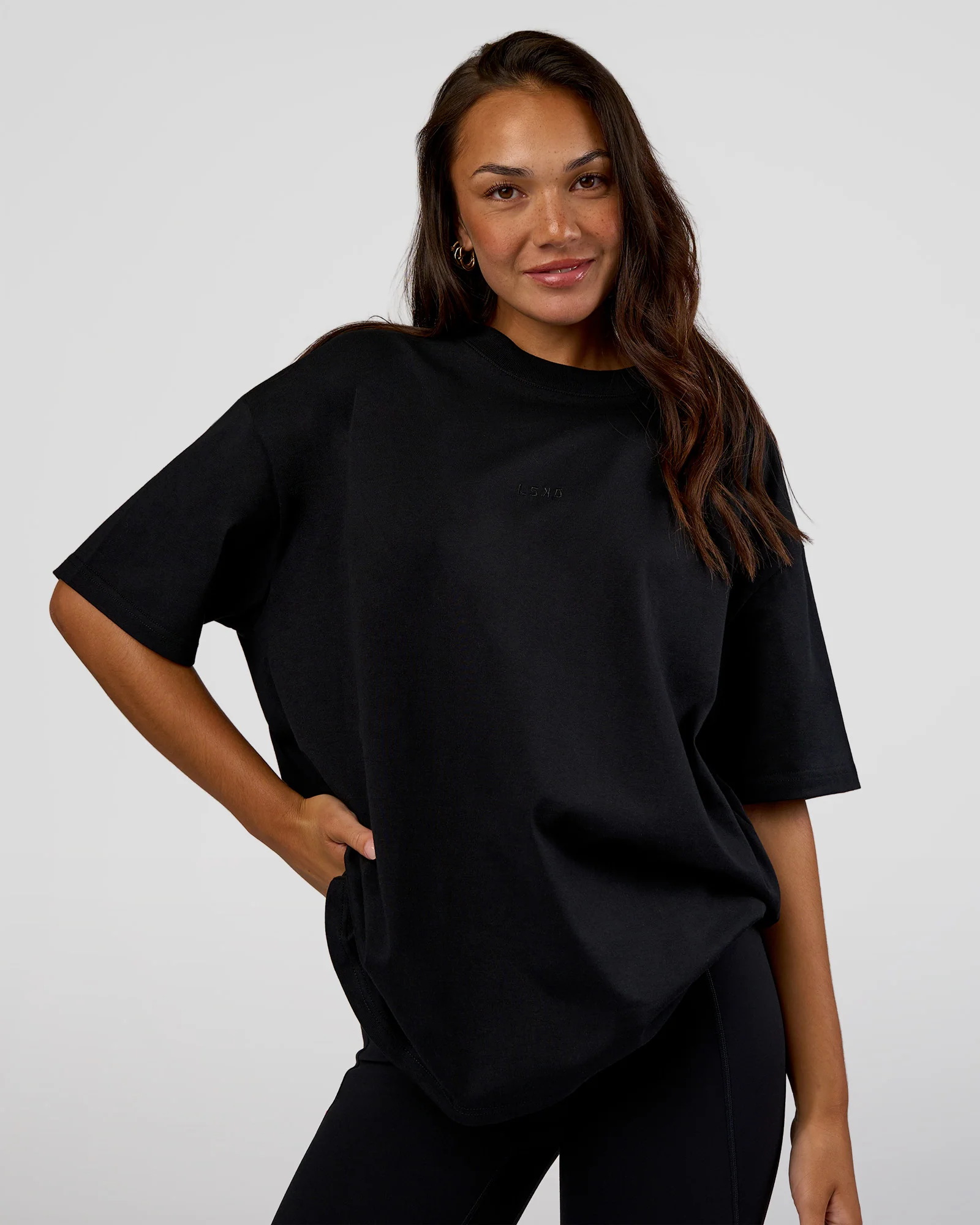 MVP 2.0 Oversized Tee - Black - Image 4