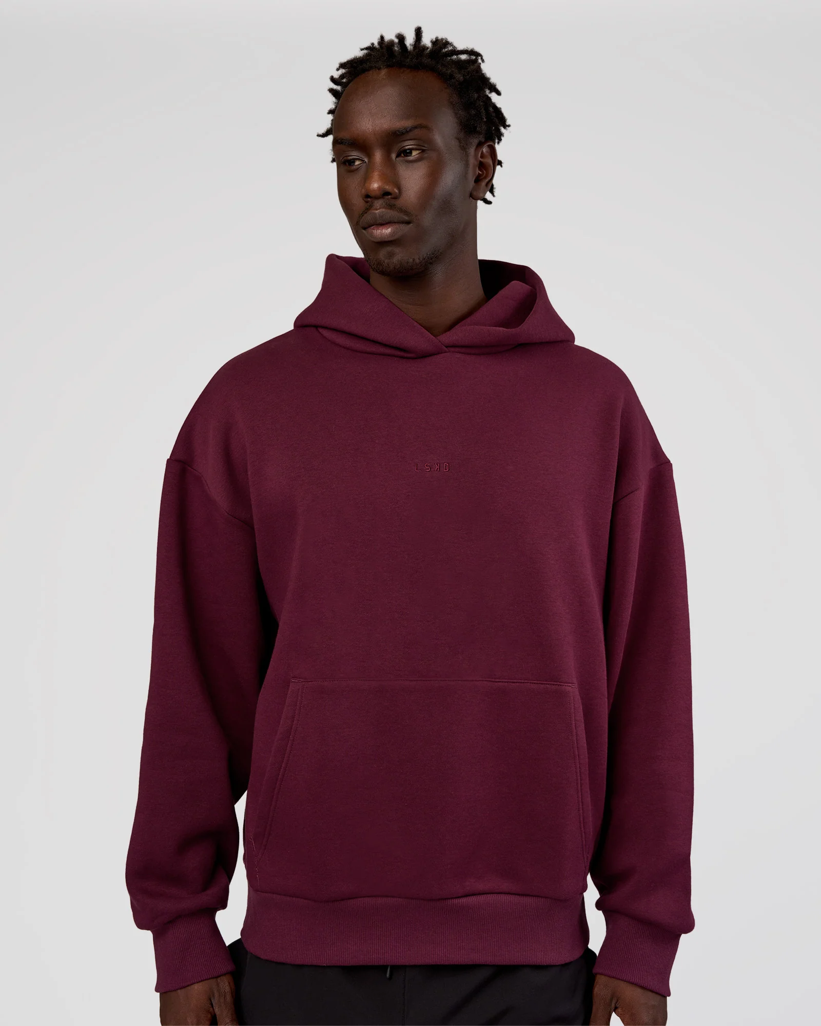 MVP Oversized Hoodie - Cherry Lacquer - Image 4