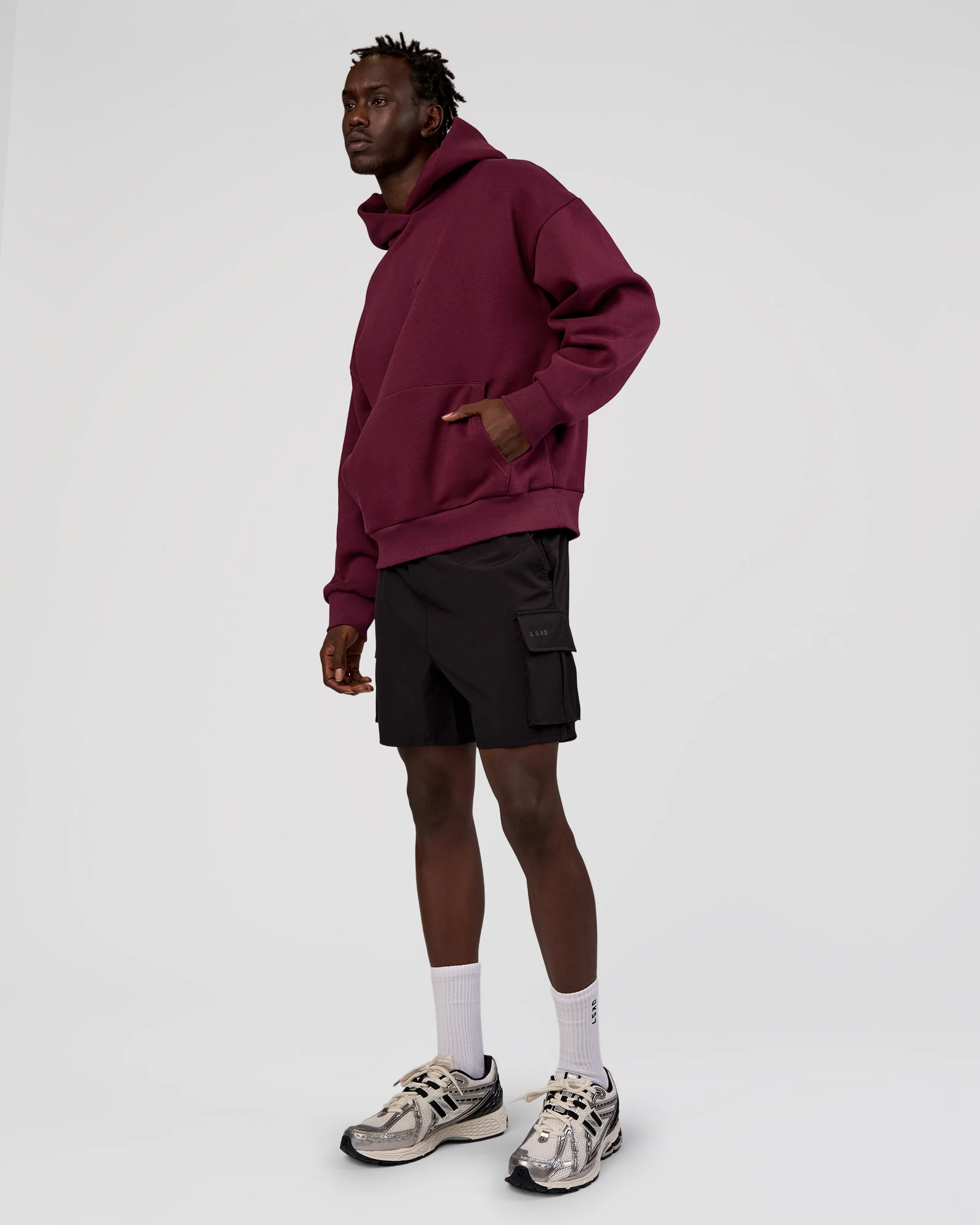 MVP Oversized Hoodie - Cherry Lacquer - Image 5