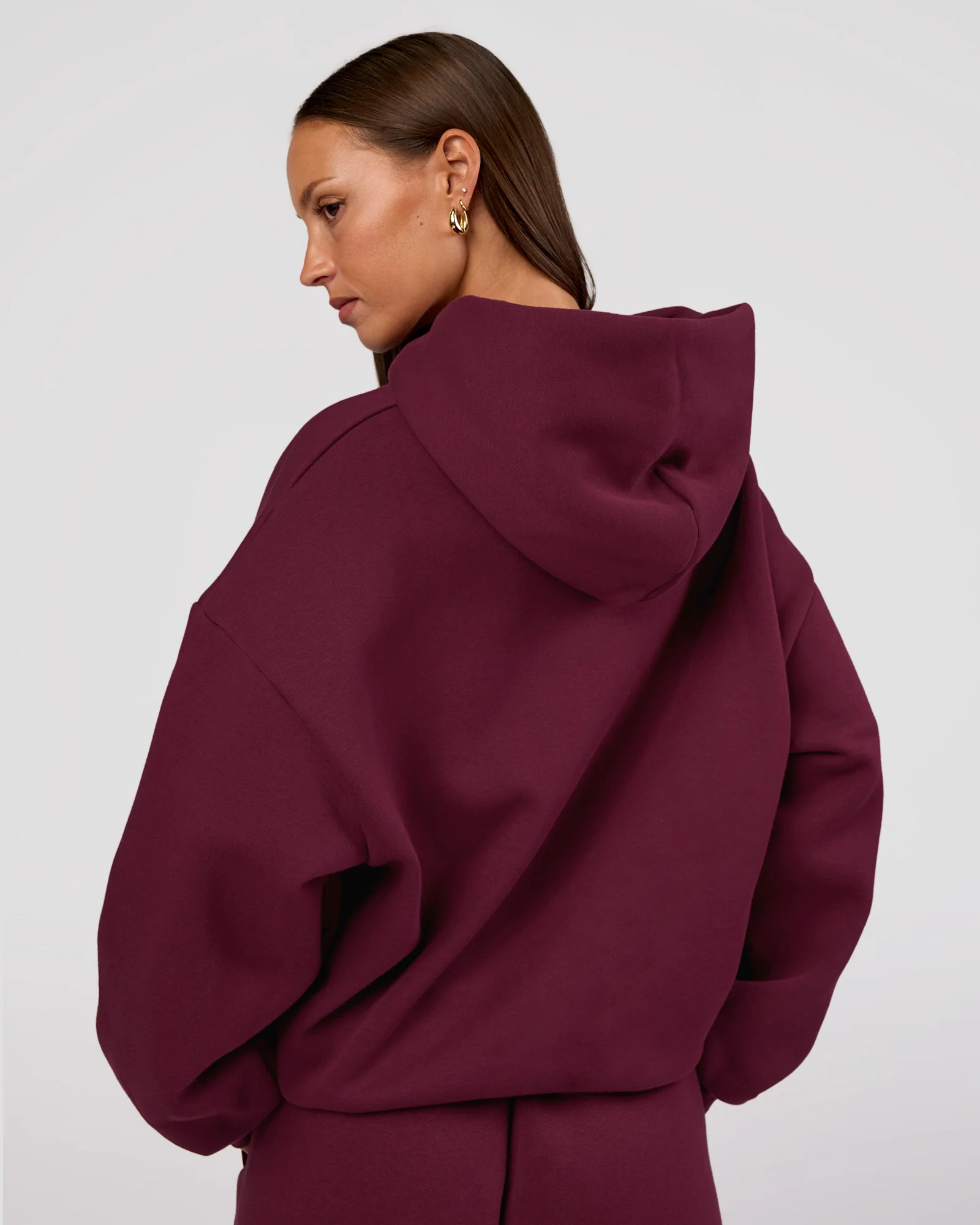 MVP Oversized Hoodie - Cherry Lacquer - Image 6