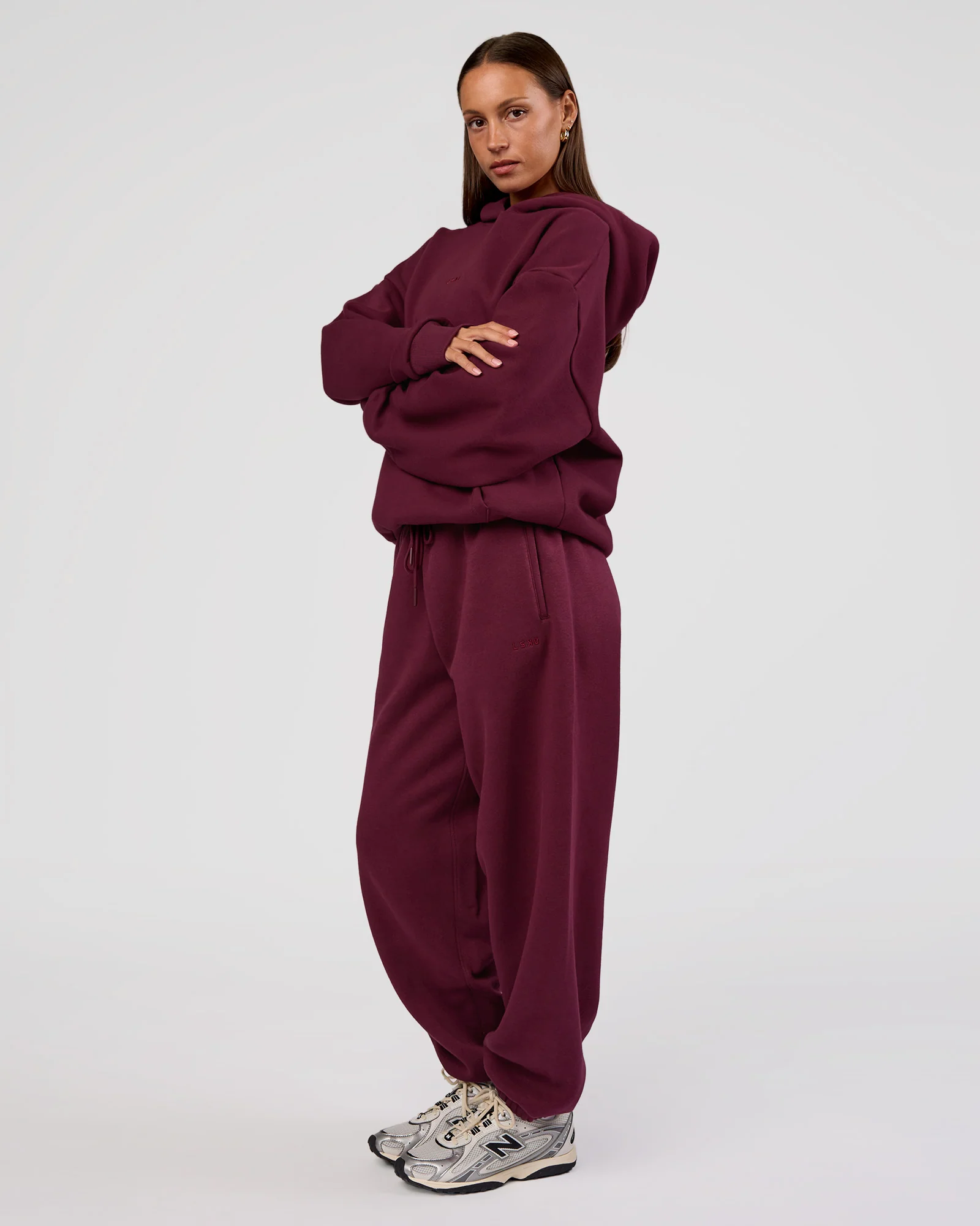 MVP Oversized Hoodie - Cherry Lacquer - Image 7