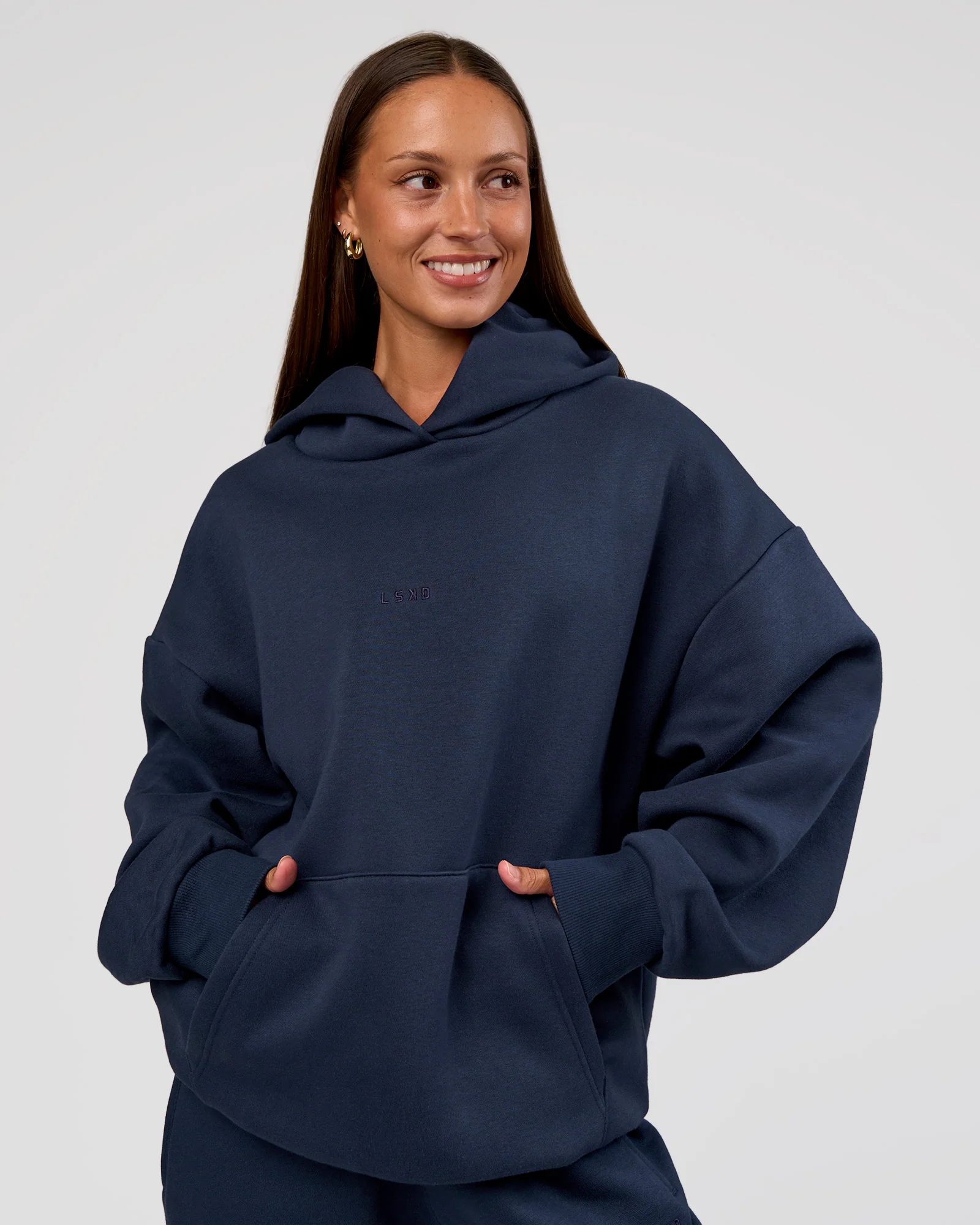 MVP Oversized Hoodie - Future Navy - Image 4