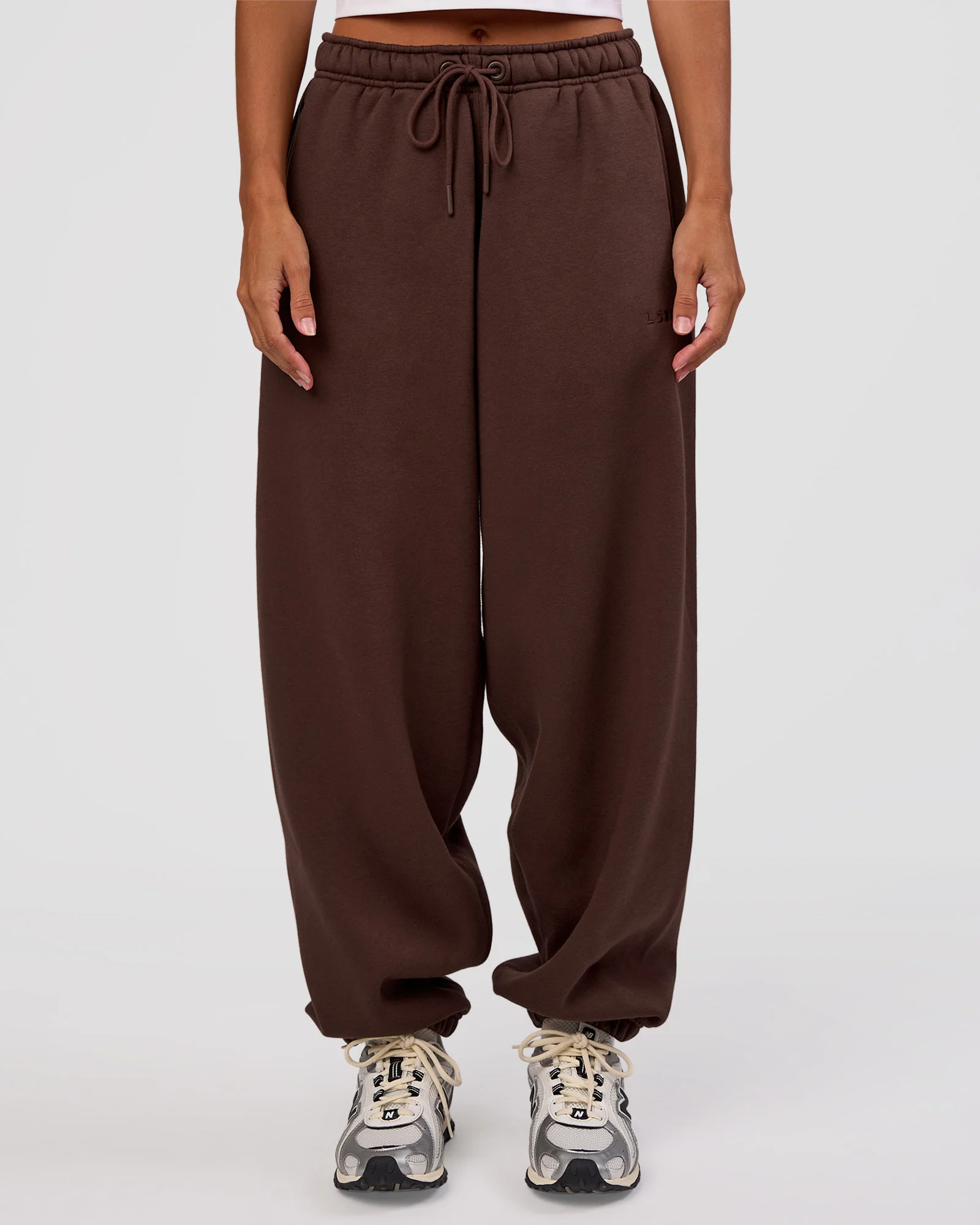 MVP Oversized Slouchy Fit Track Pant - Hot Chocolate - Image 6