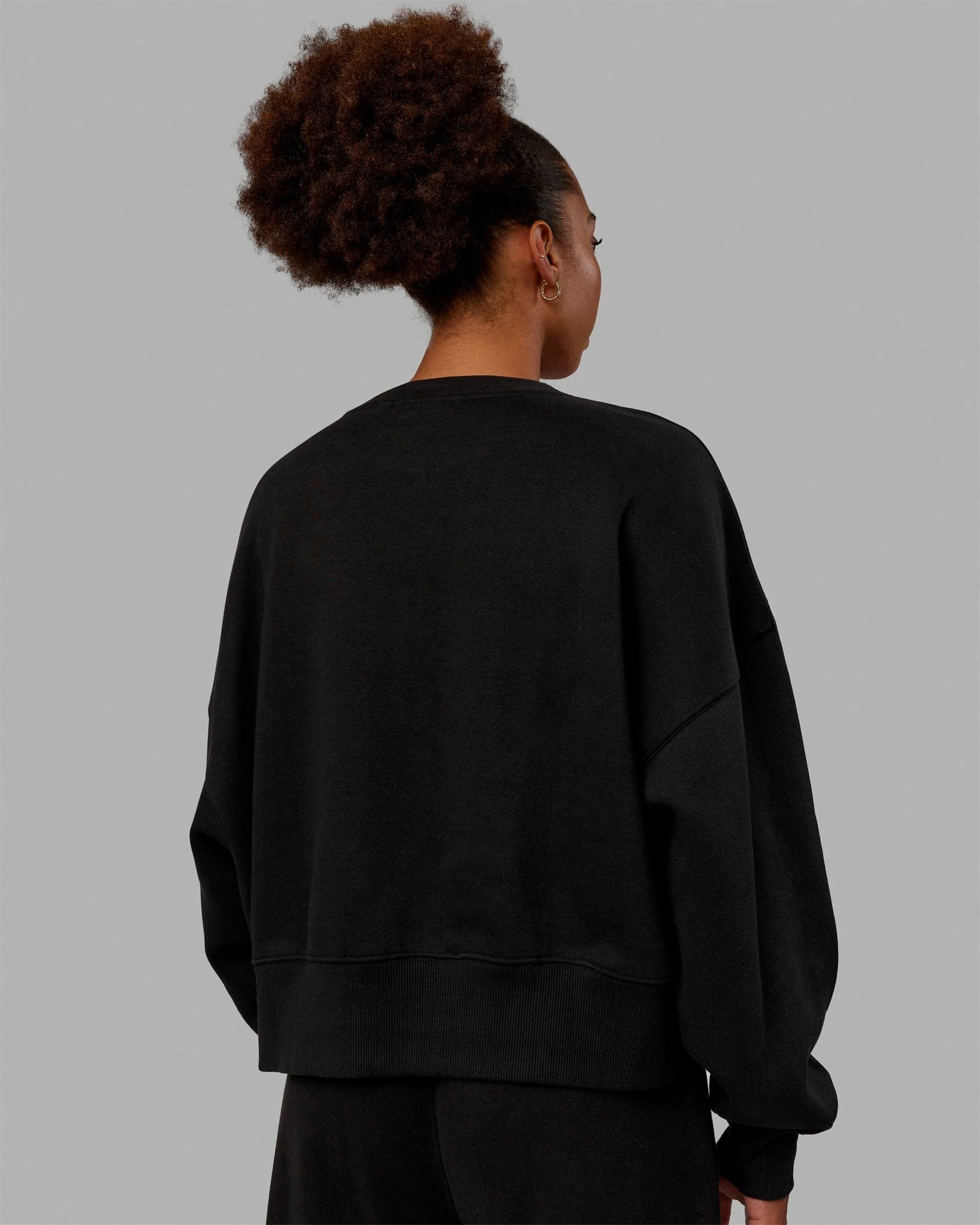 MVP Oversized Sweater - Black-Black - Image 5