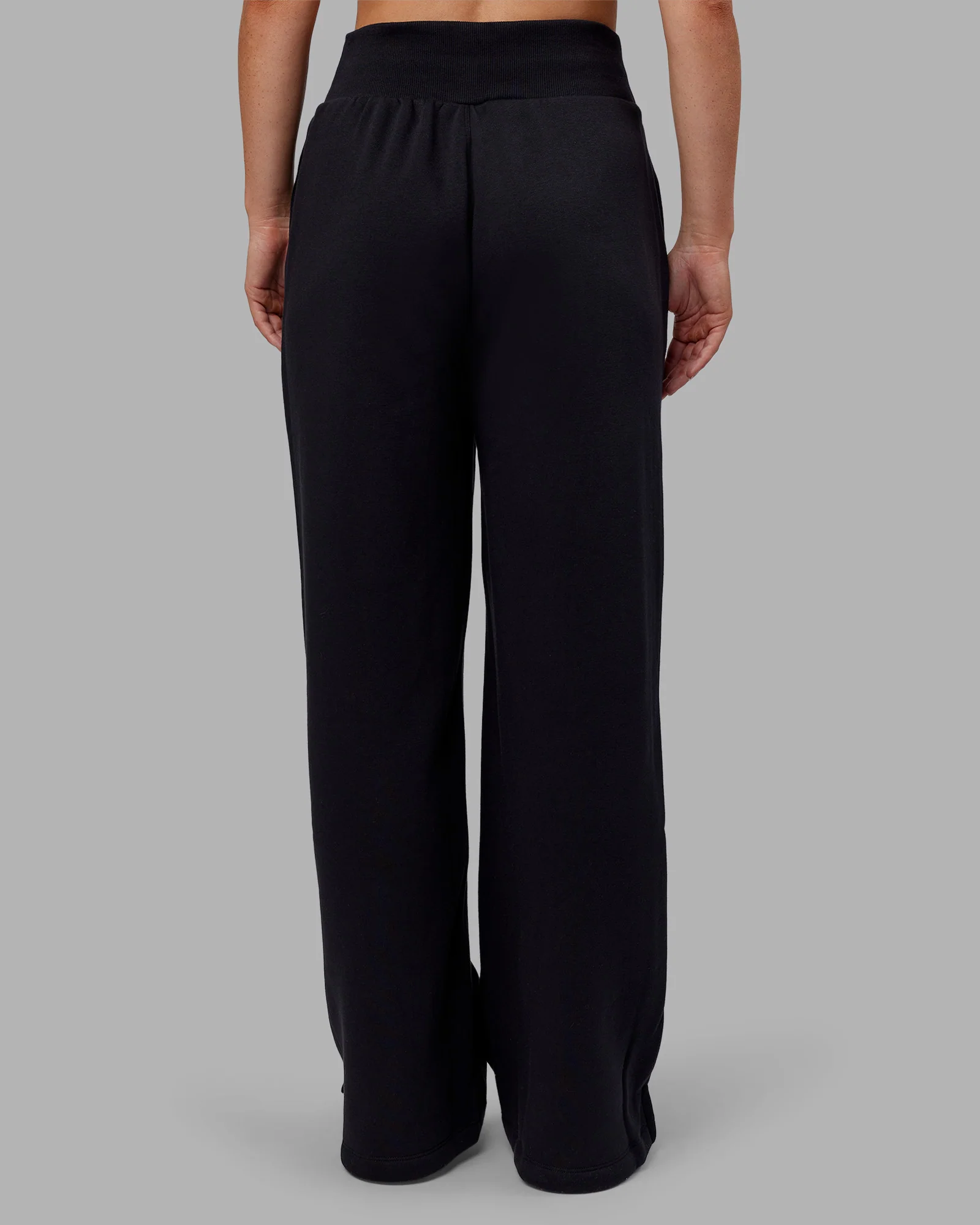 MVP Wide Leg Track Pant - Black - Image 4
