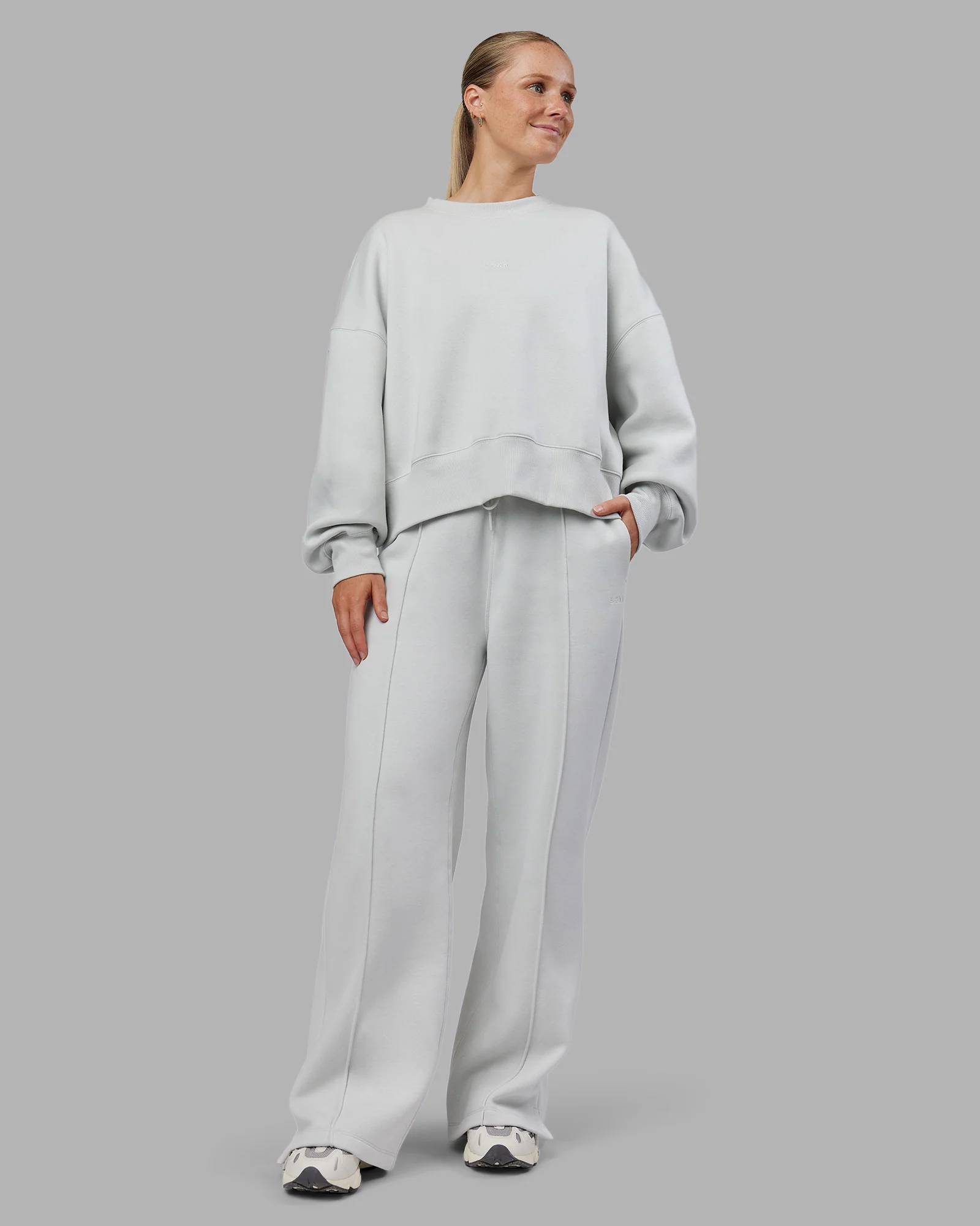 MVP Wide Leg Track Pant - Digital Mist - Image 2