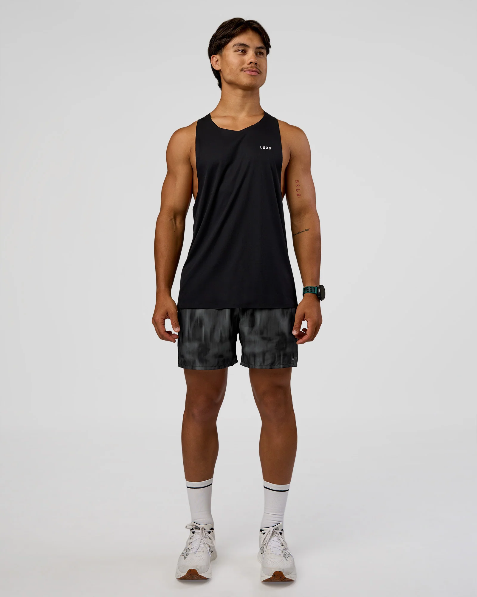 Pace 5" Lined Running Short - Lunar Glow - Image 5