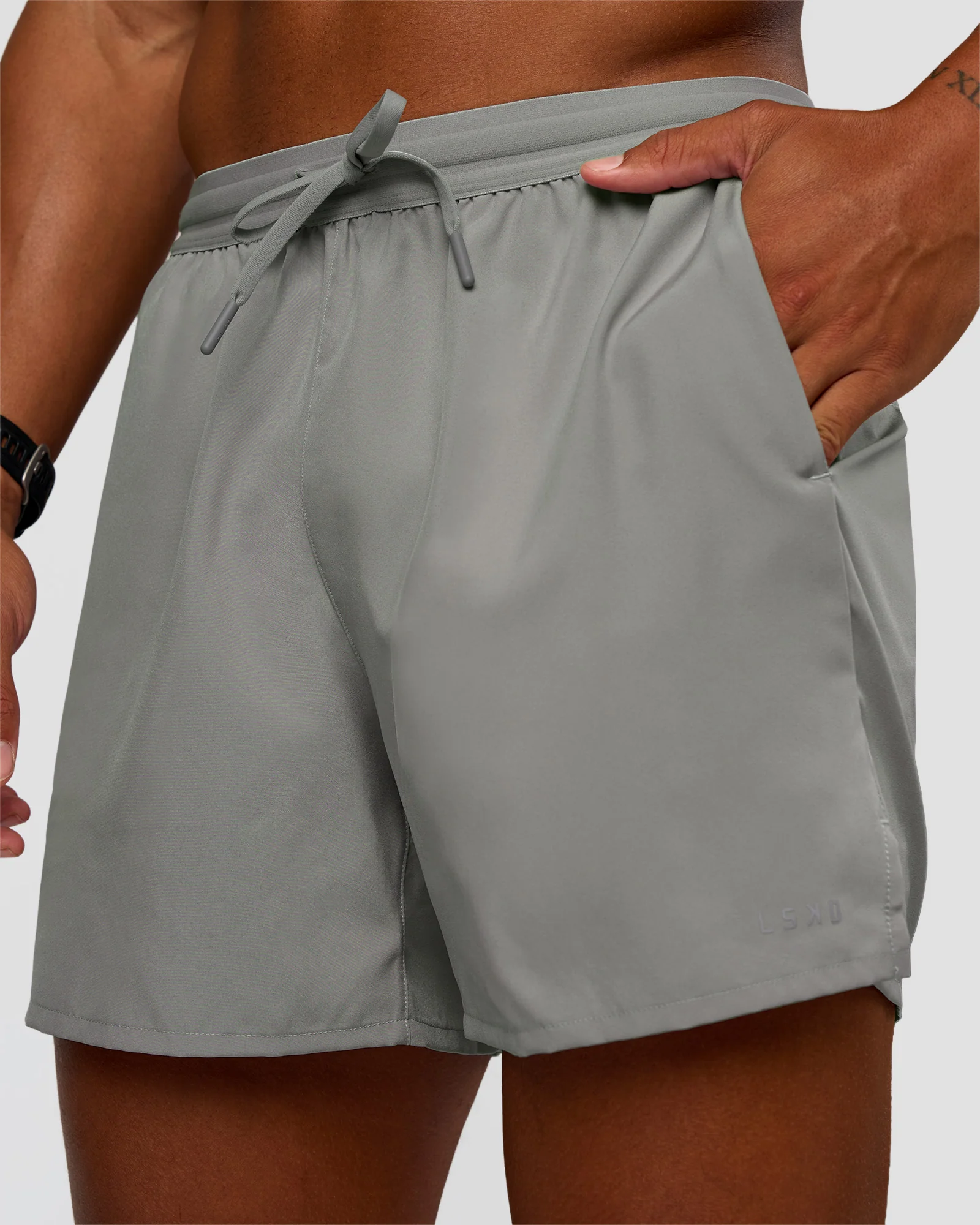 Pace 5" Running Short - Alloy - Image 4