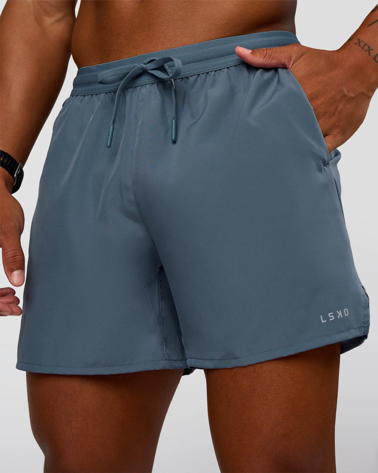Pace 5" Running Short - Blue Mirage - Image 5