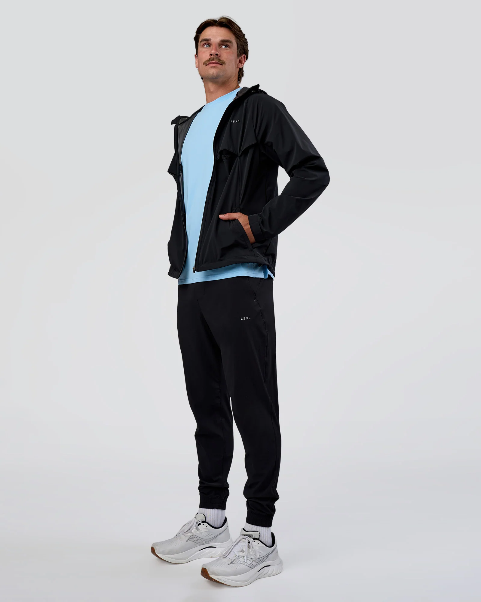 Pace Running Jacket - Black - Image 8