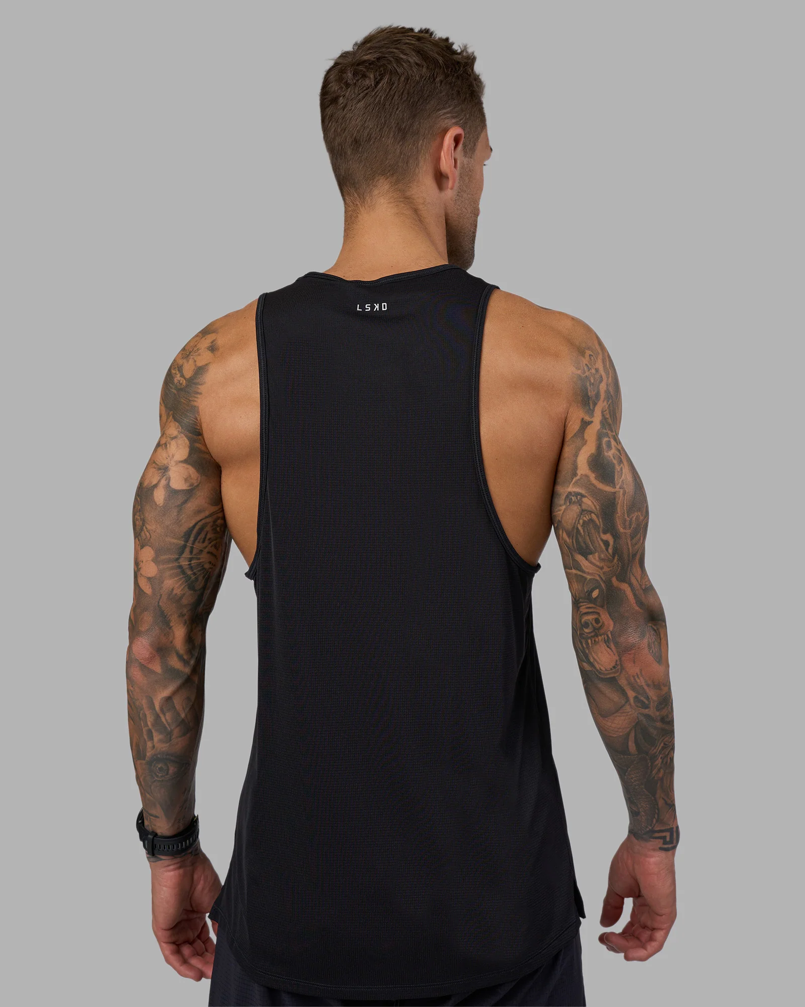 Pace Running Tank - Black - Image 2