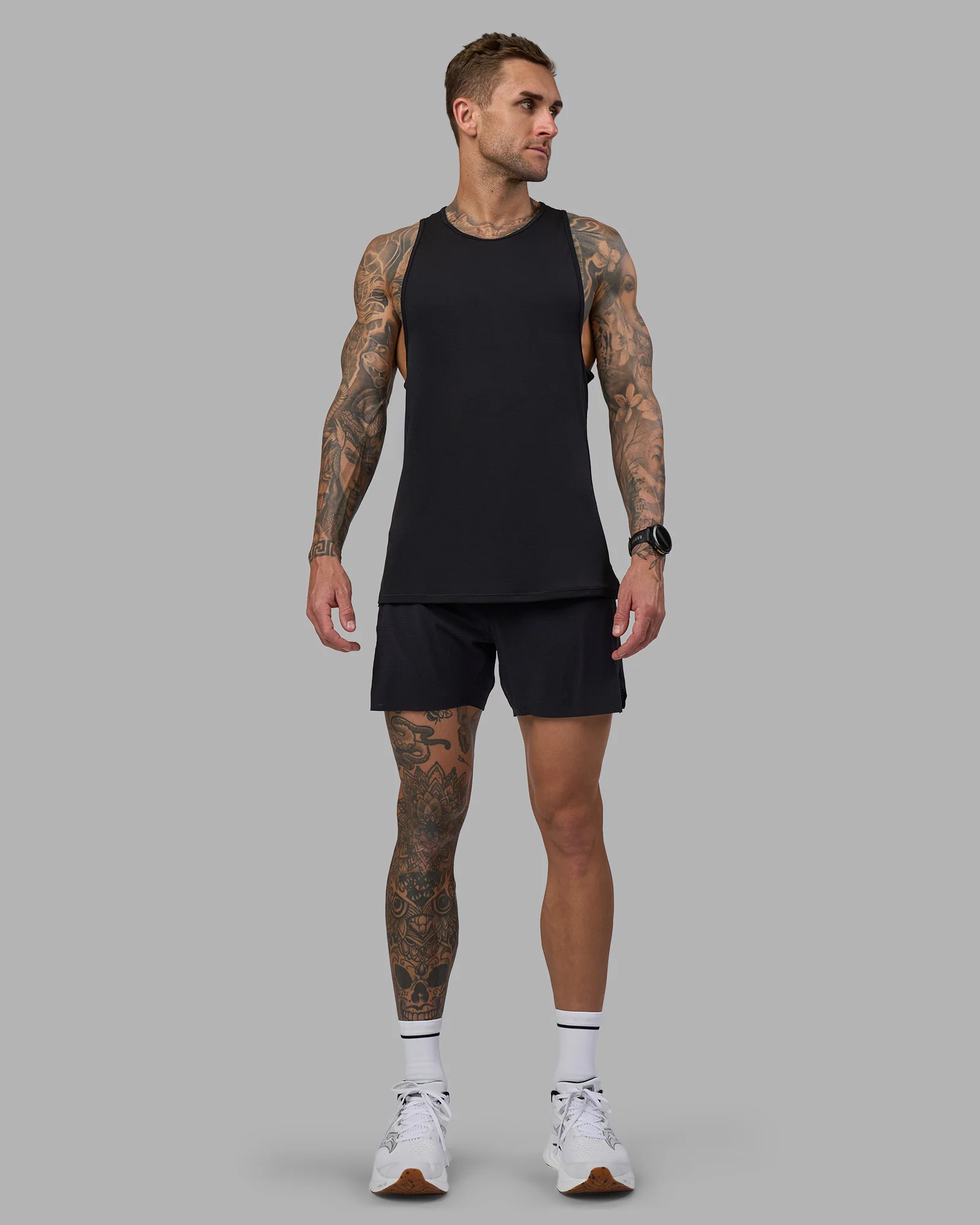 Pace Running Tank - Black - Image 4