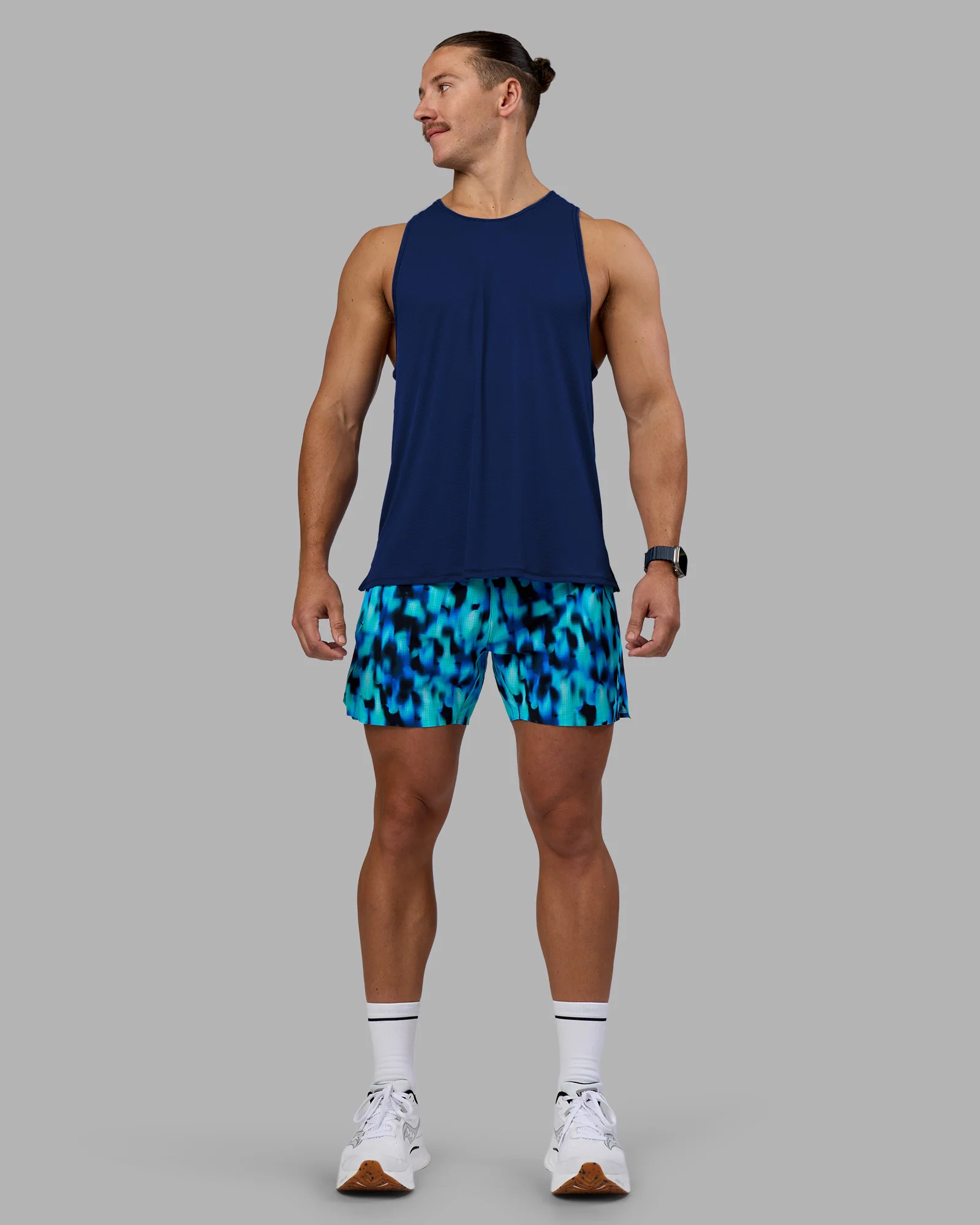 Pace Running Tank - Midnight Blue - Image 5