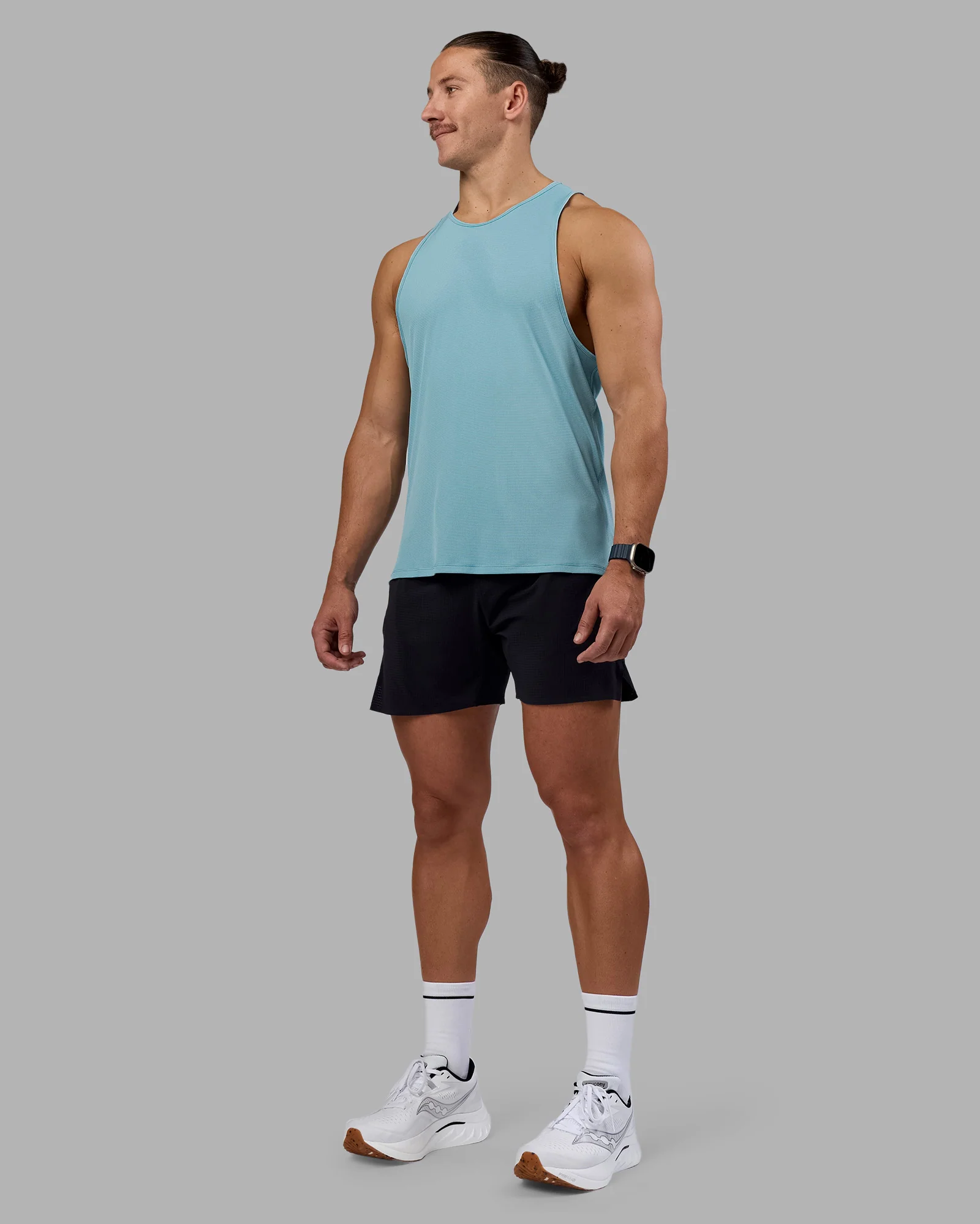 Pace Running Tank - Retro Blue - Image 2