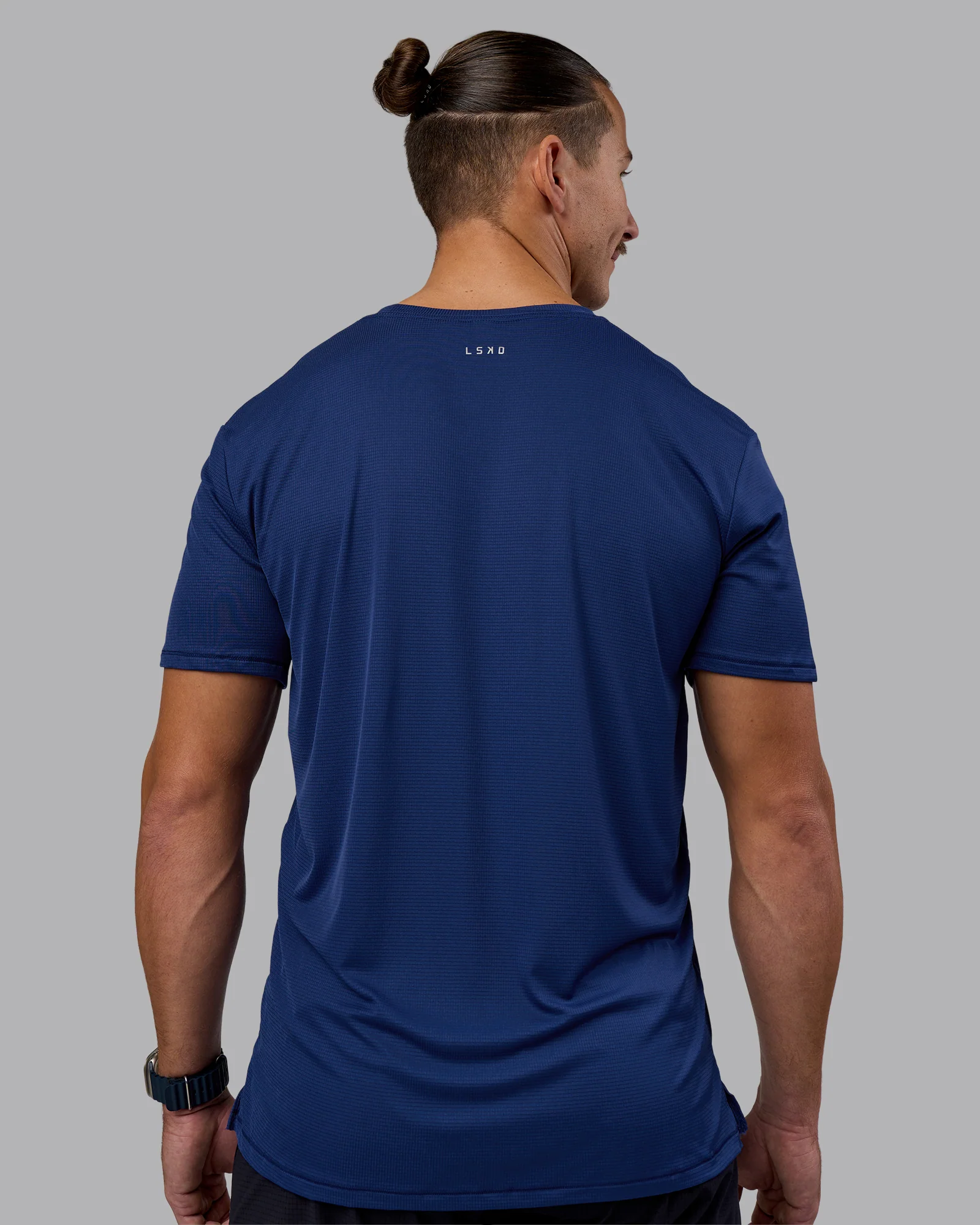 Pace Running Tee - Midnight Blue - Image 3
