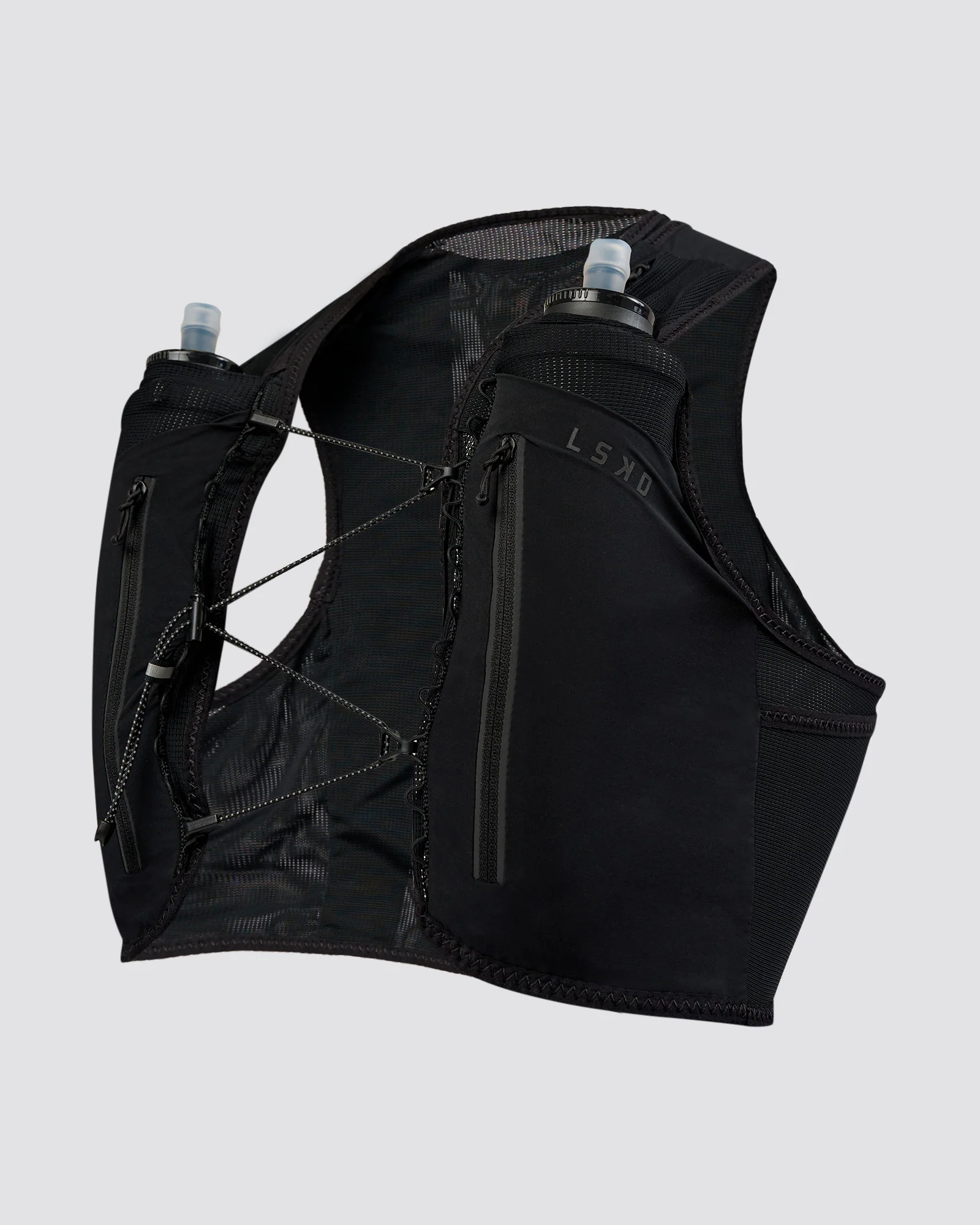 Pace Running Vest - Black-Reflective - Image 2
