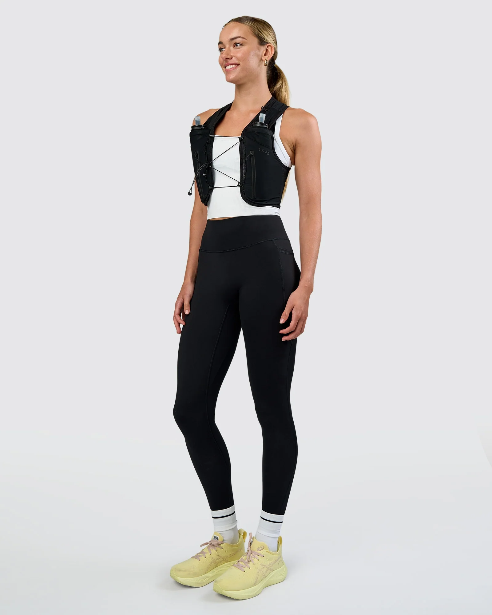 Pace Running Vest - Black-Reflective - Image 6