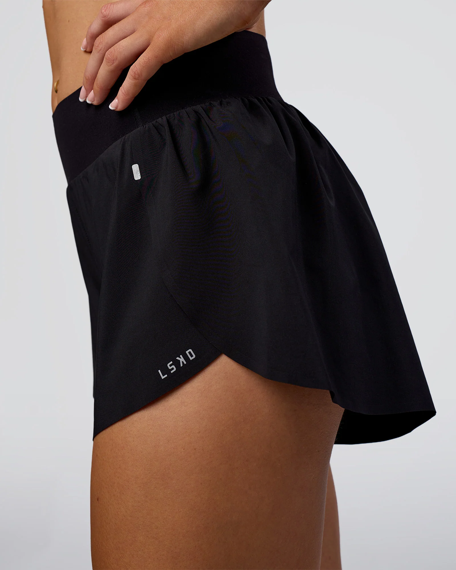 Pacer 3" Run Short - Black - Image 5