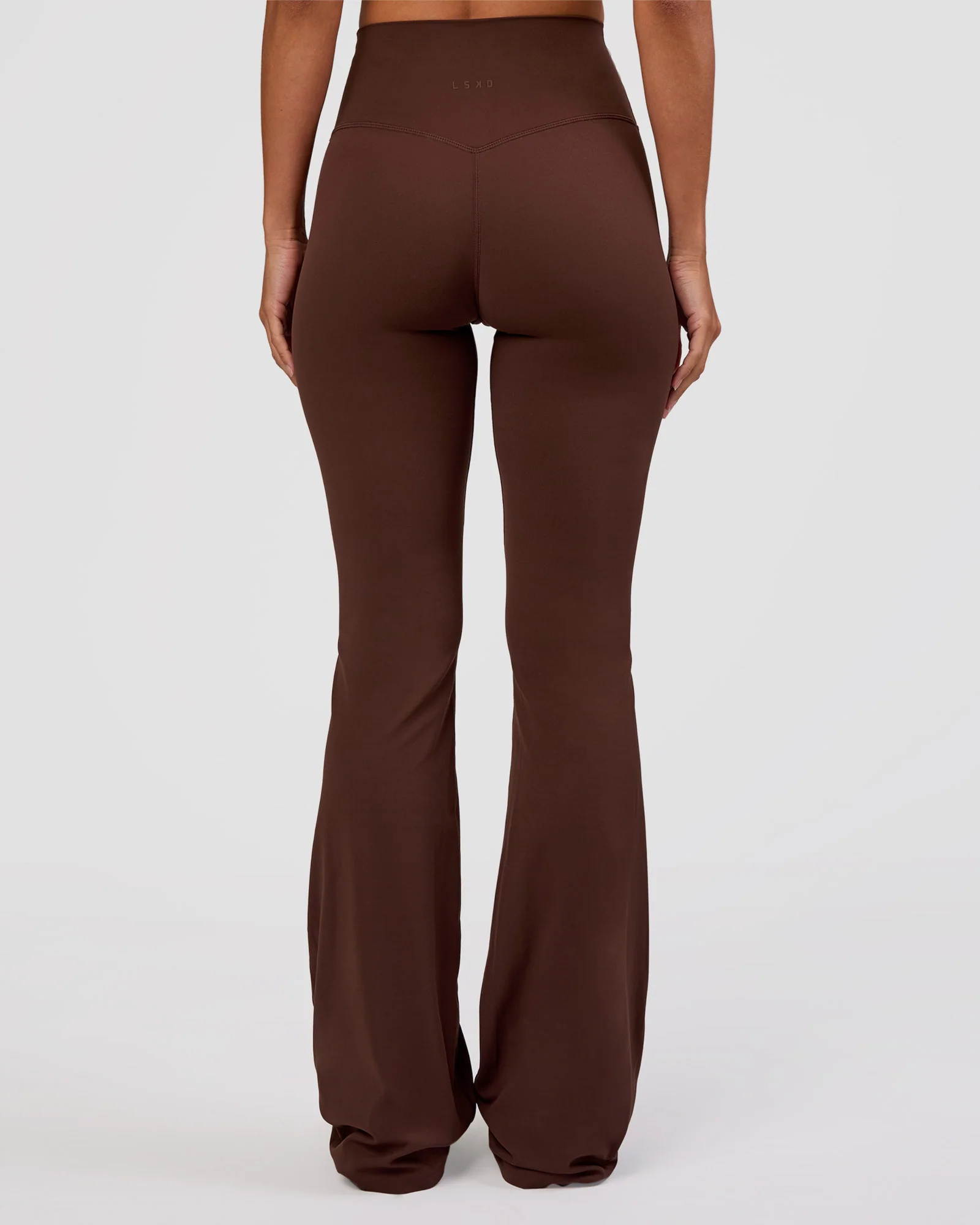 Peaches Elixir High-Rise Flared Pant - Hot Chocolate - Image 3