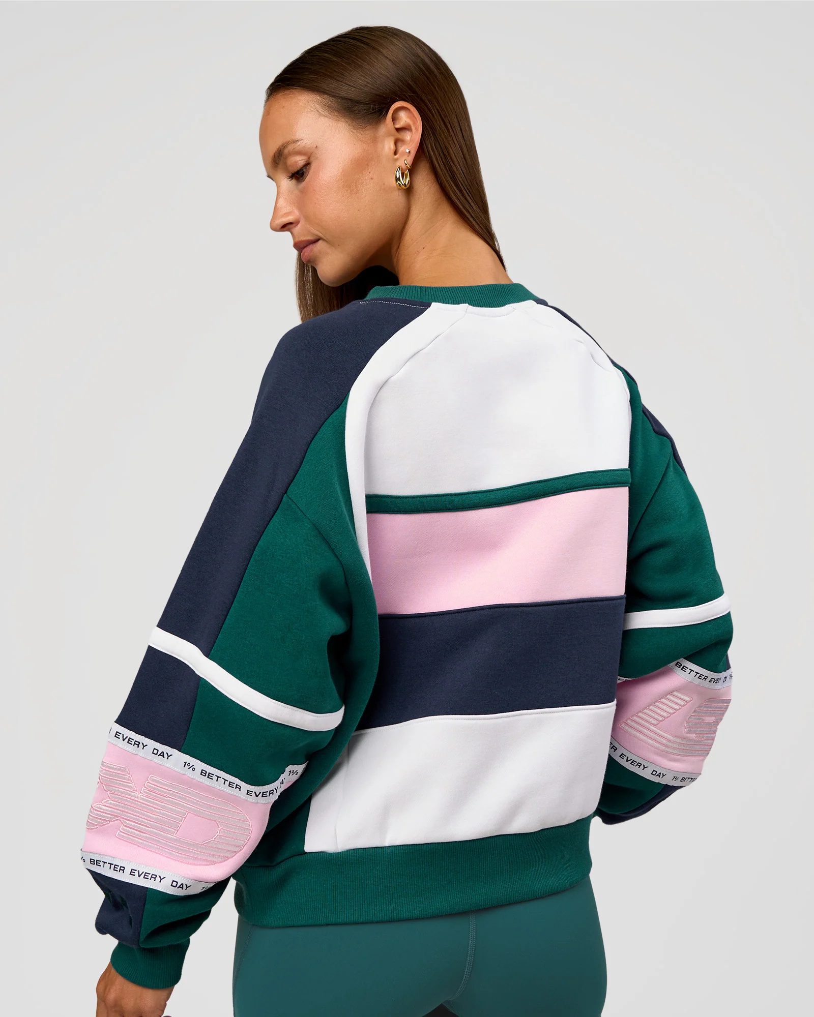 Power Sweater - Future Navy-Teal - Image 3