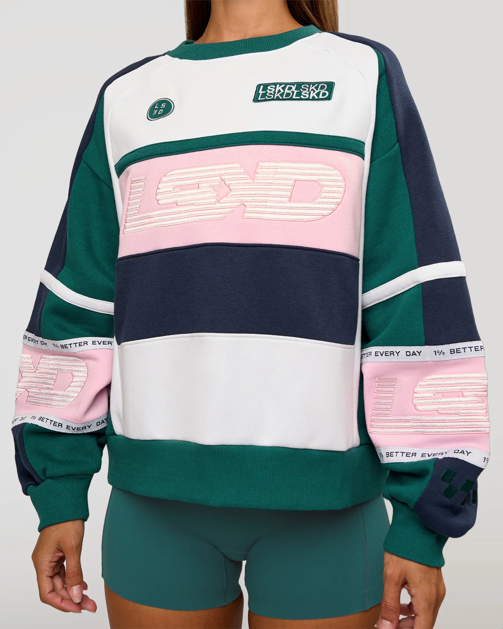 Power Sweater - Future Navy-Teal - Image 5