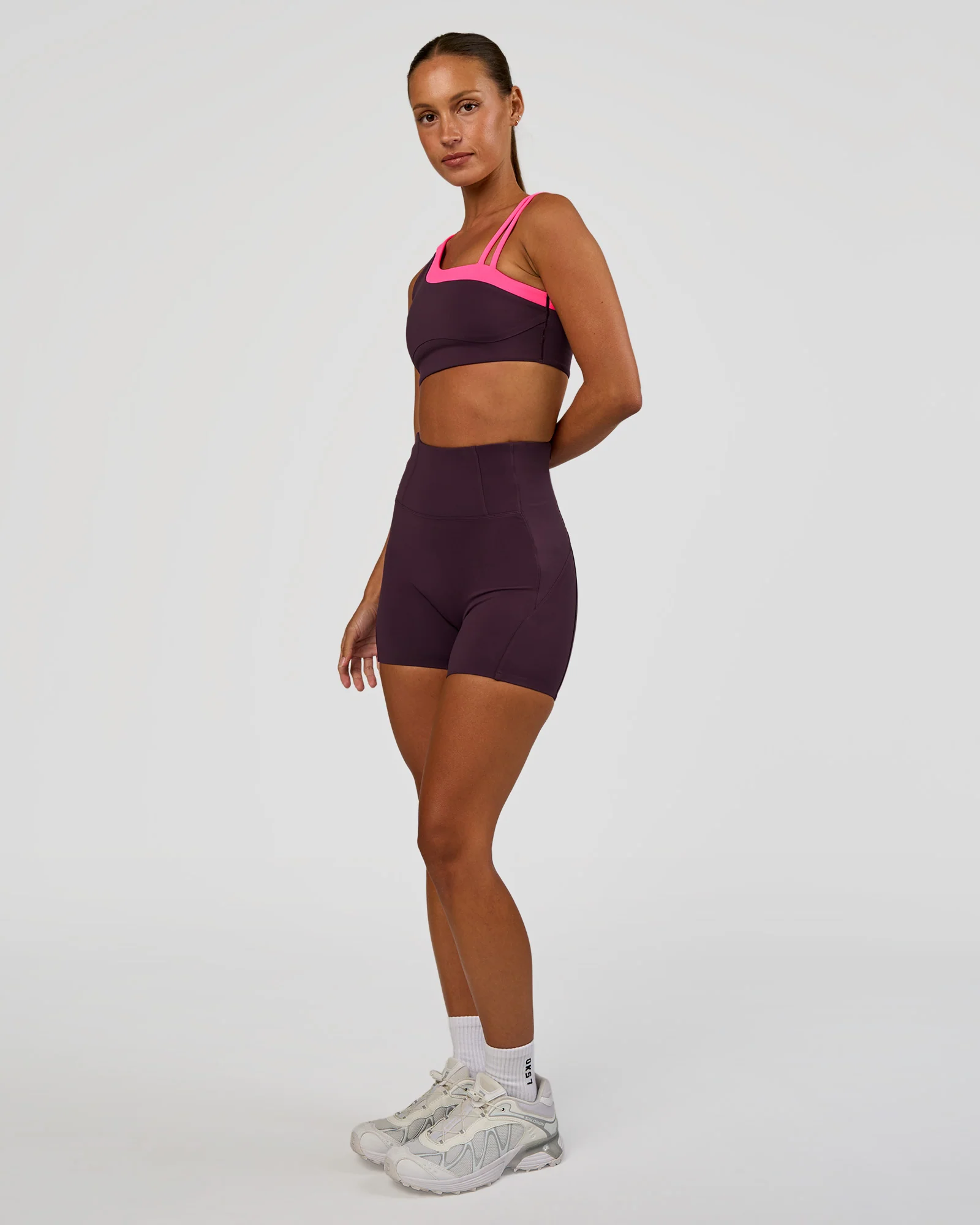 Progression Ultra High-Rise 4" Short - Midnight Plum - Image 8