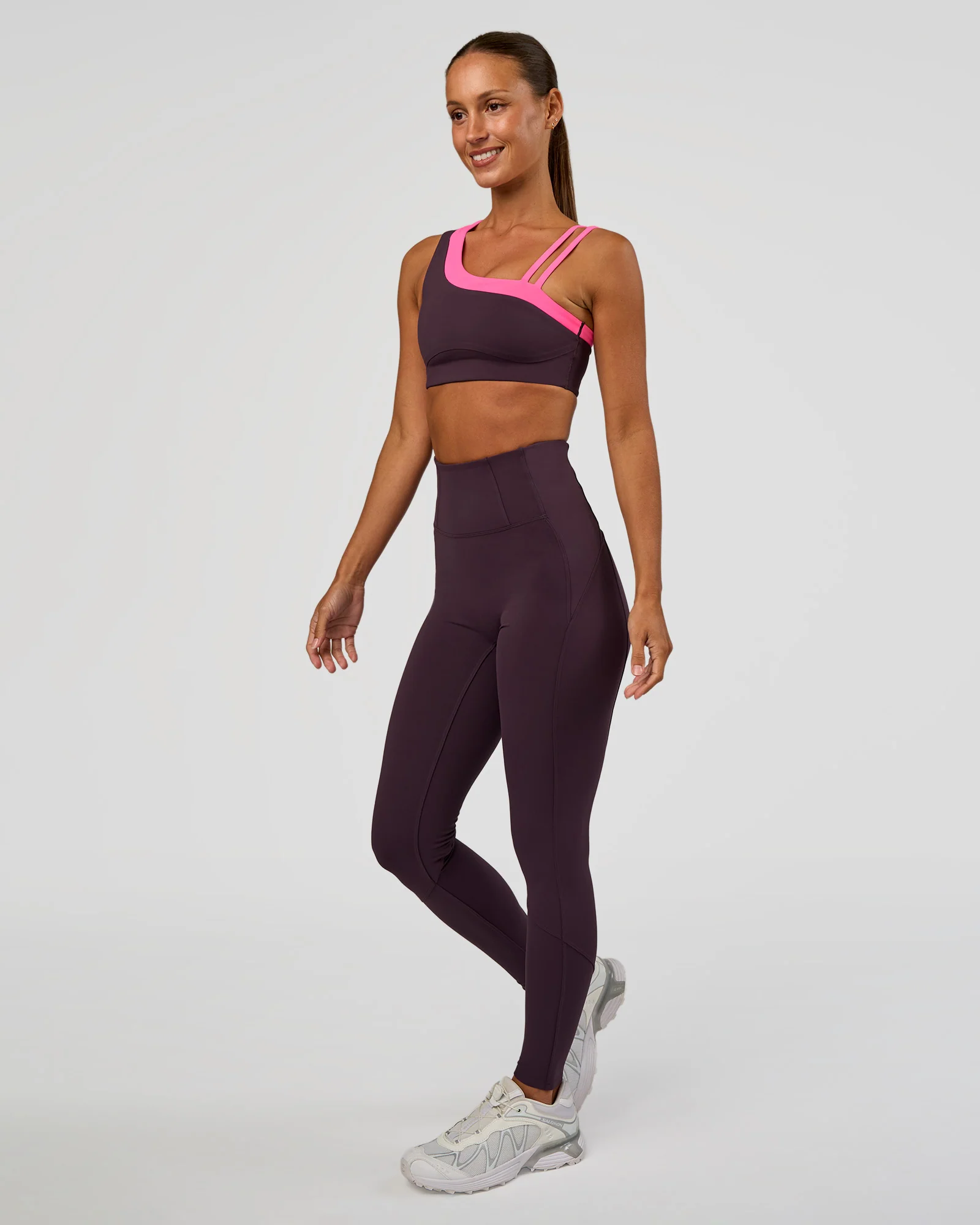 Progression Ultra High-Rise Full Length Legging - Midnight Plum - Image 8
