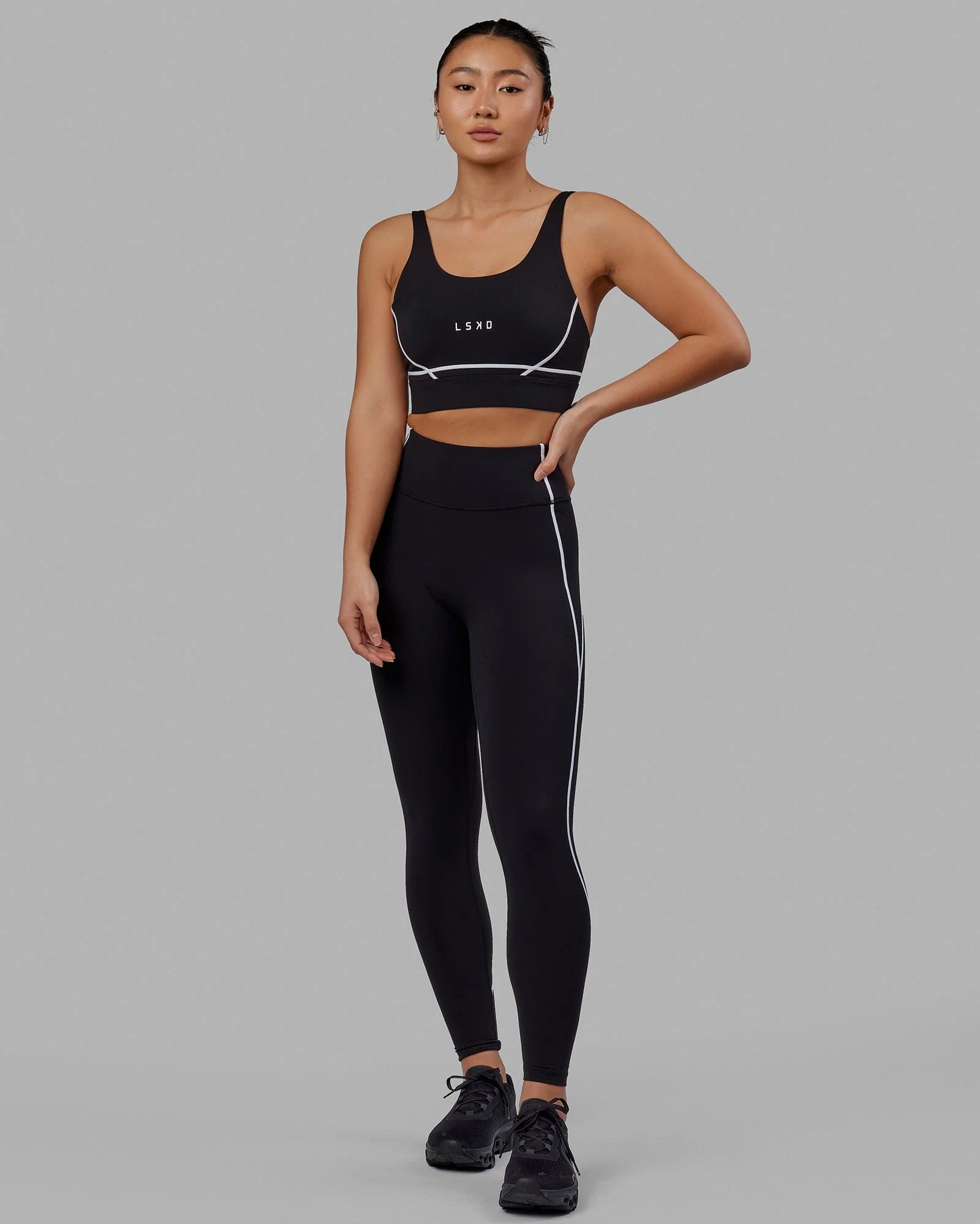 Pulse Sports Bra - Black - Image 6