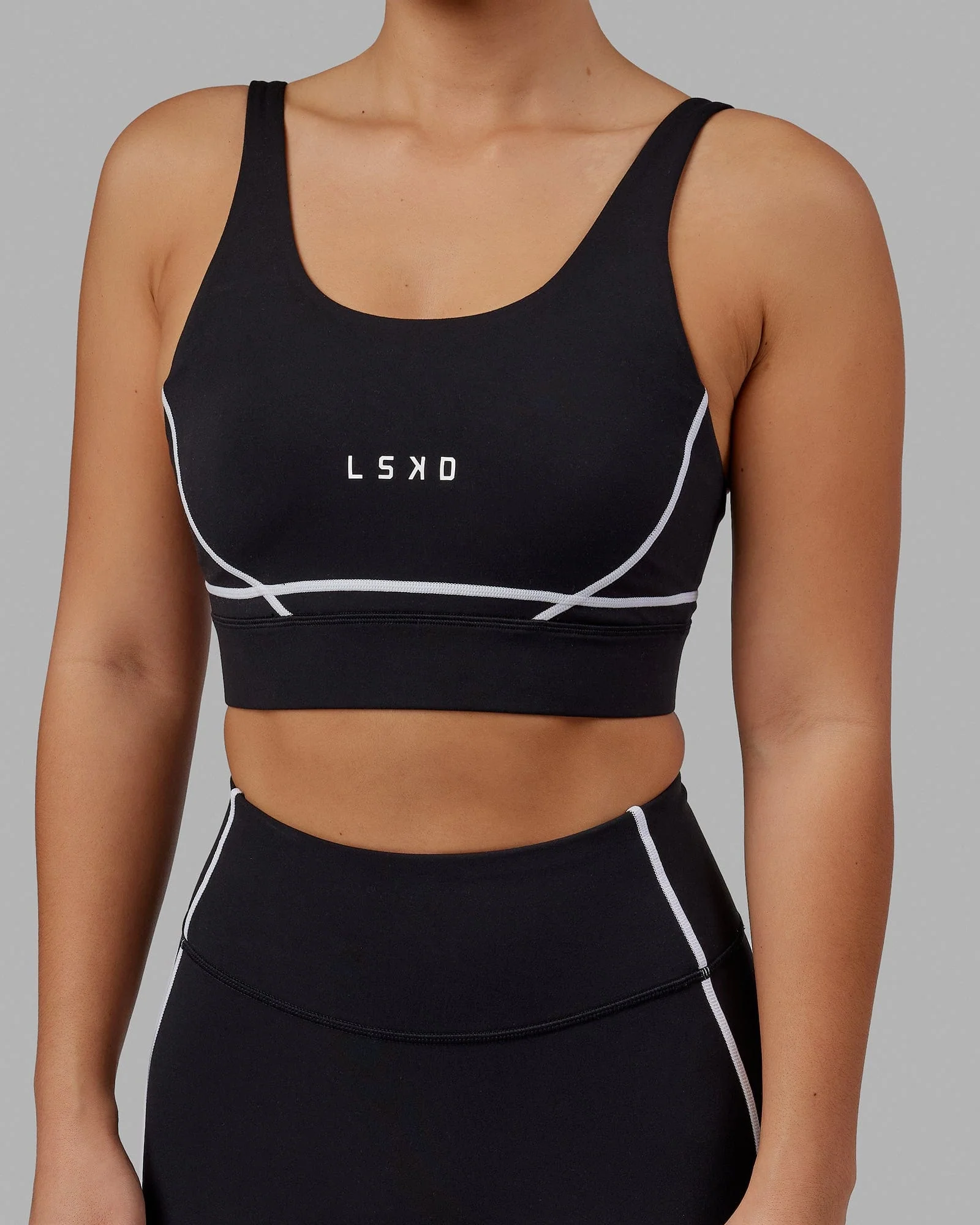 Pulse Sports Bra - Black - Image 8