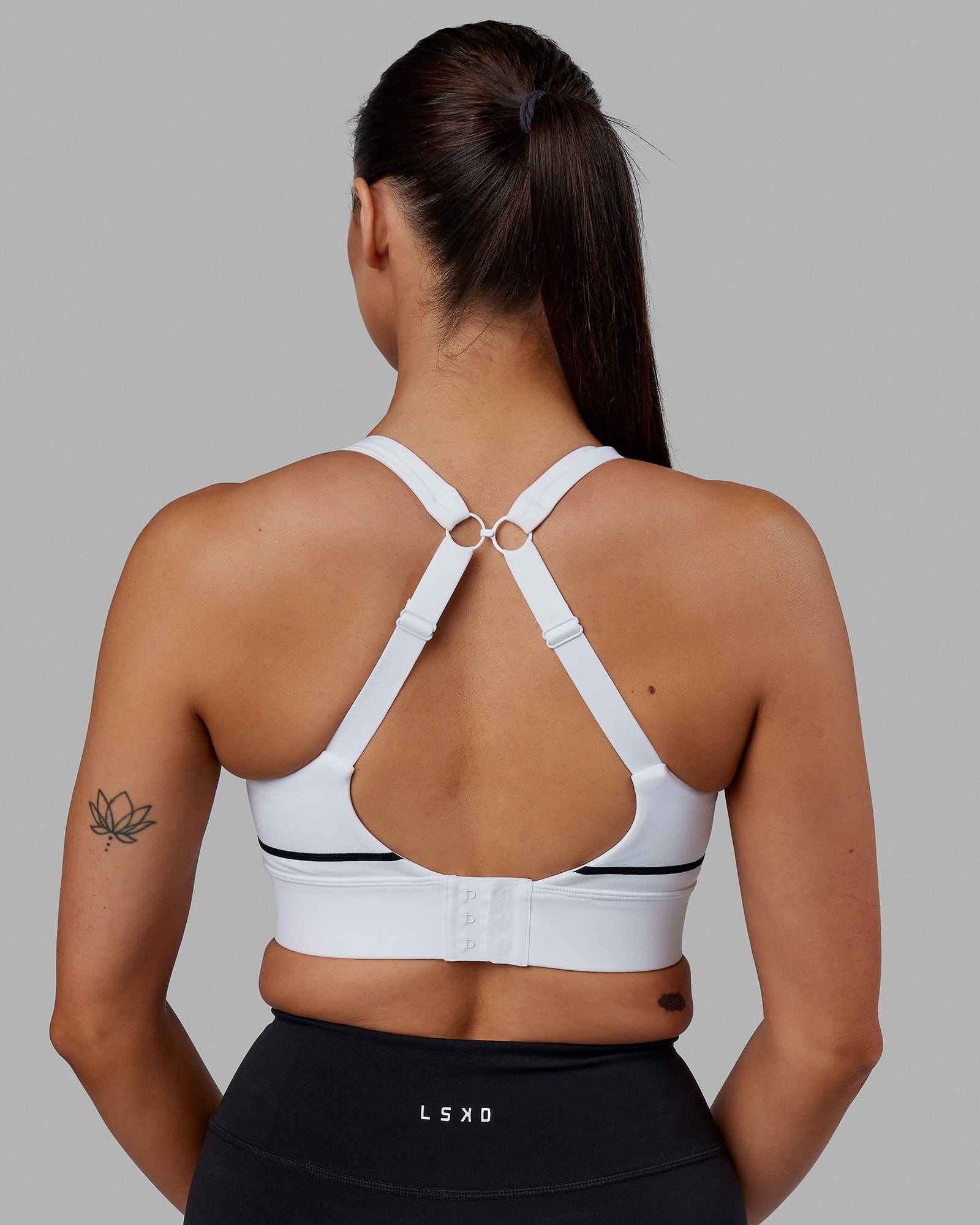 Pulse Sports Bra - White - Image 2