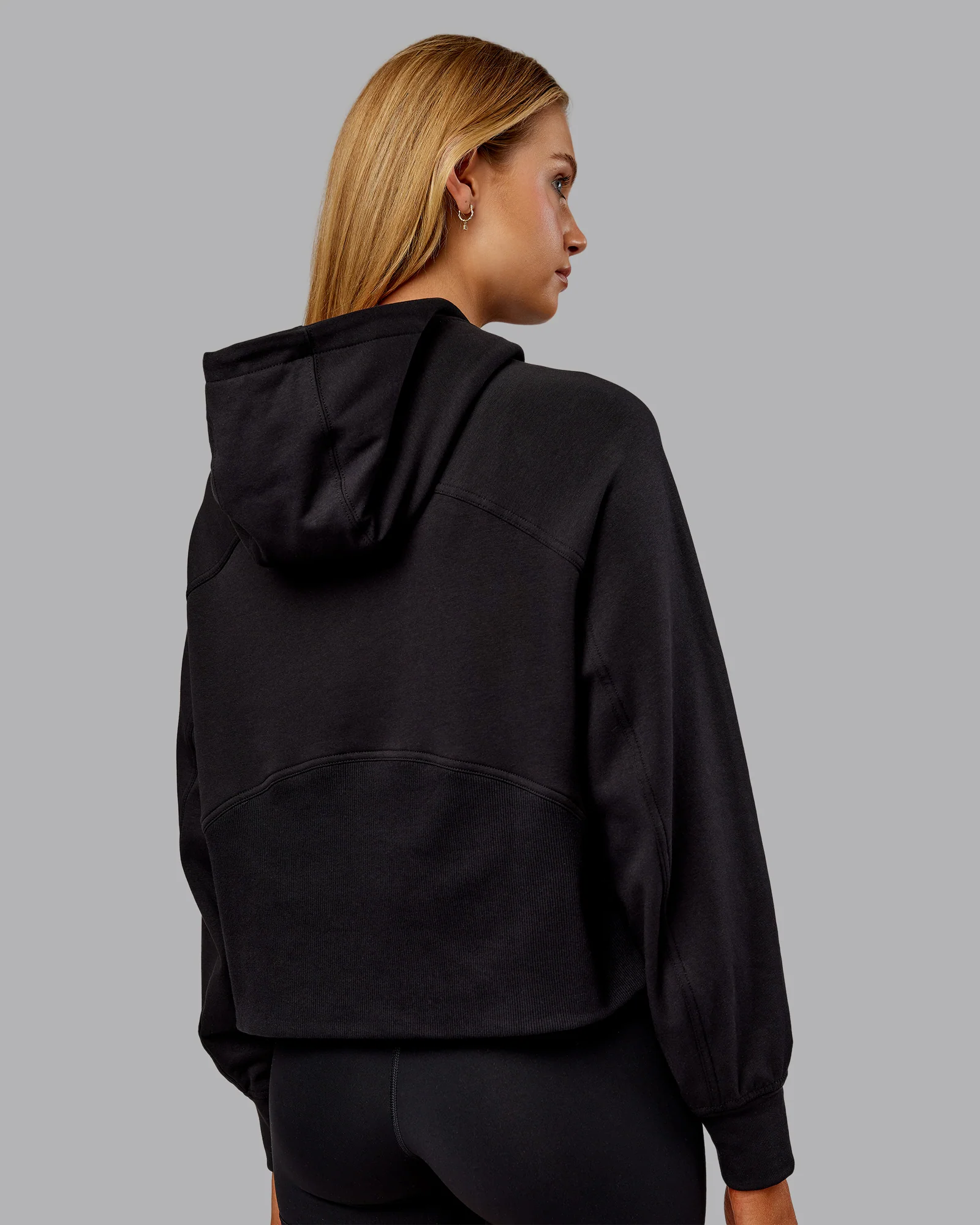 Pursue Mid-Weight Hoodie - Black - Image 3