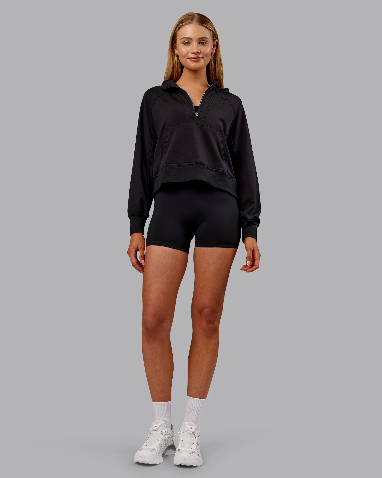 Pursue Mid-Weight Hoodie - Black - Image 5