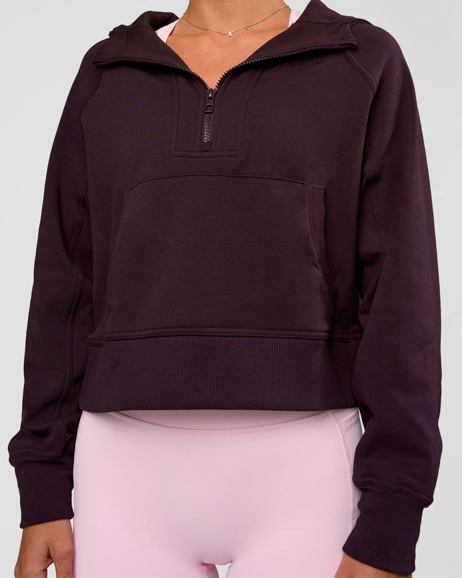Pursue Mid-Weight Hoodie - Midnight Plum - Image 5