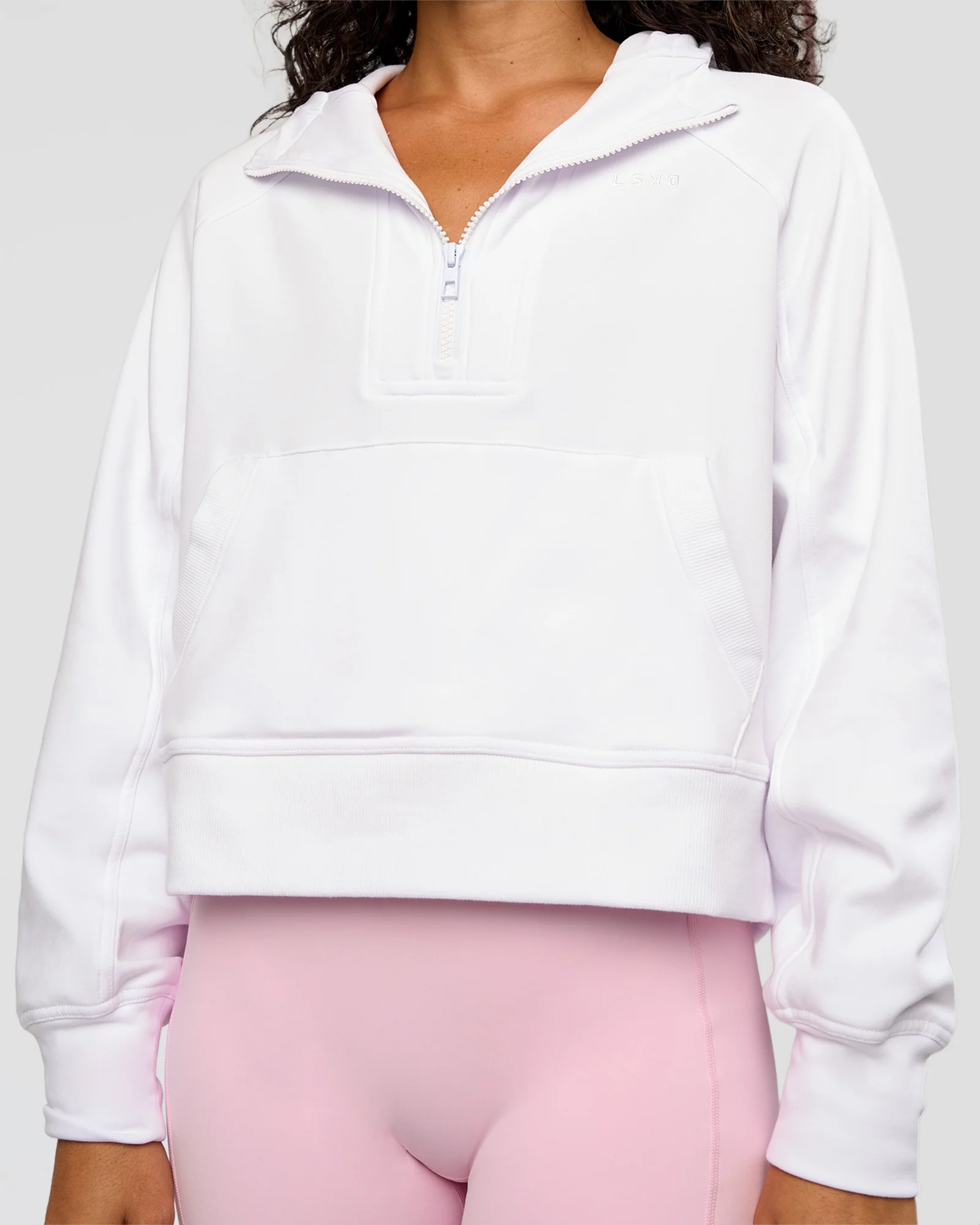Pursue Mid-Weight Hoodie - White - Image 7