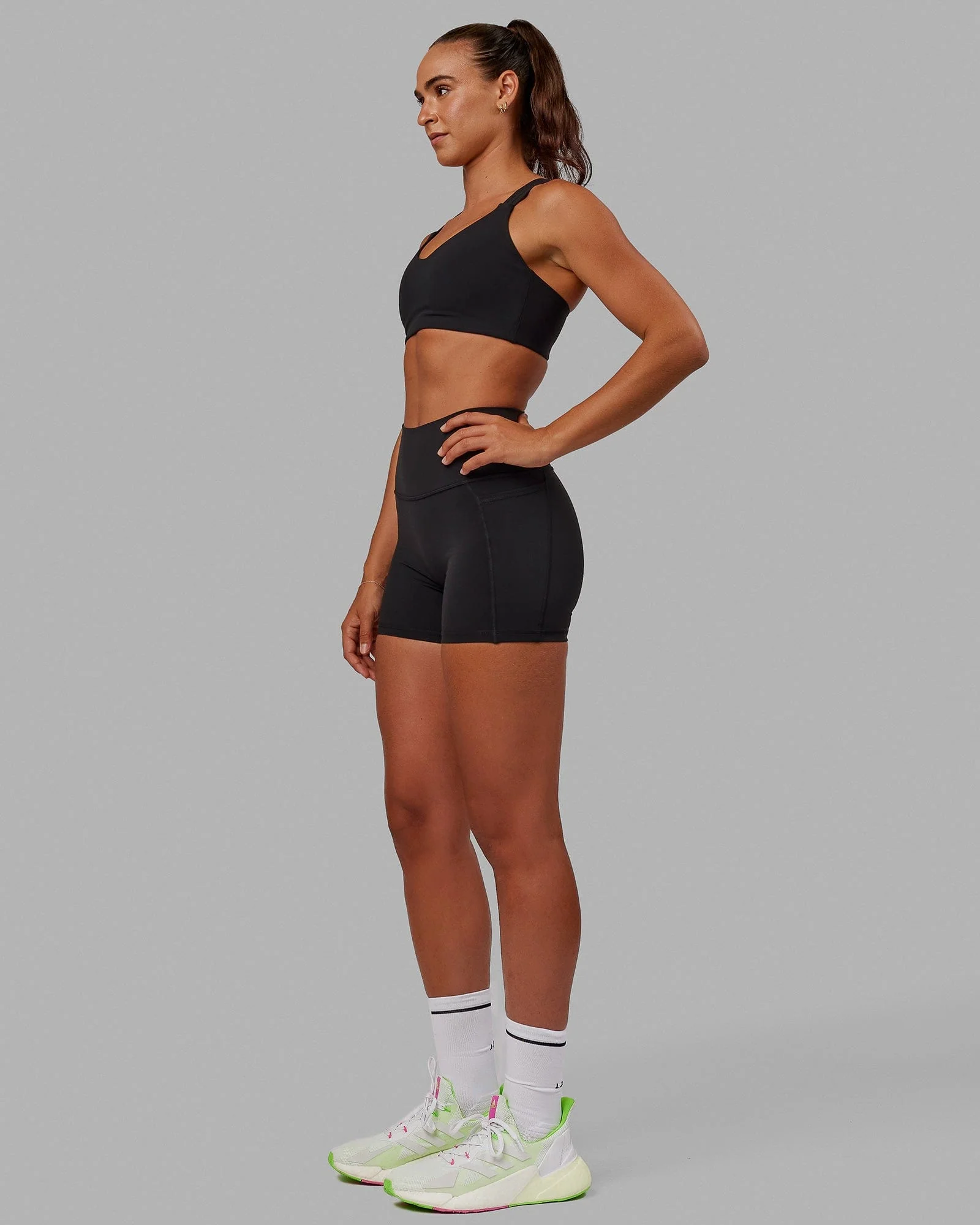 Push The Limit Sports Bra - Black - Image 3