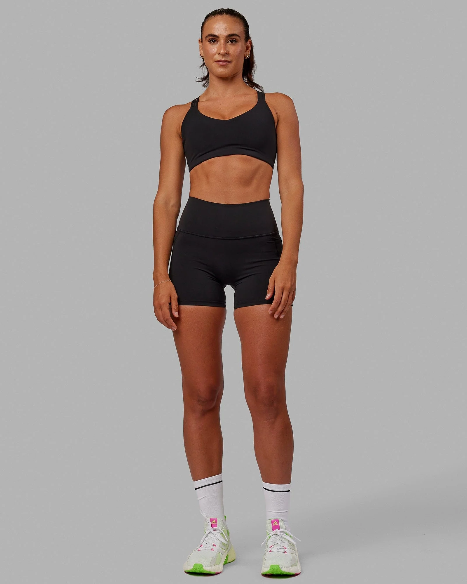 Push The Limit Sports Bra - Black - Image 4