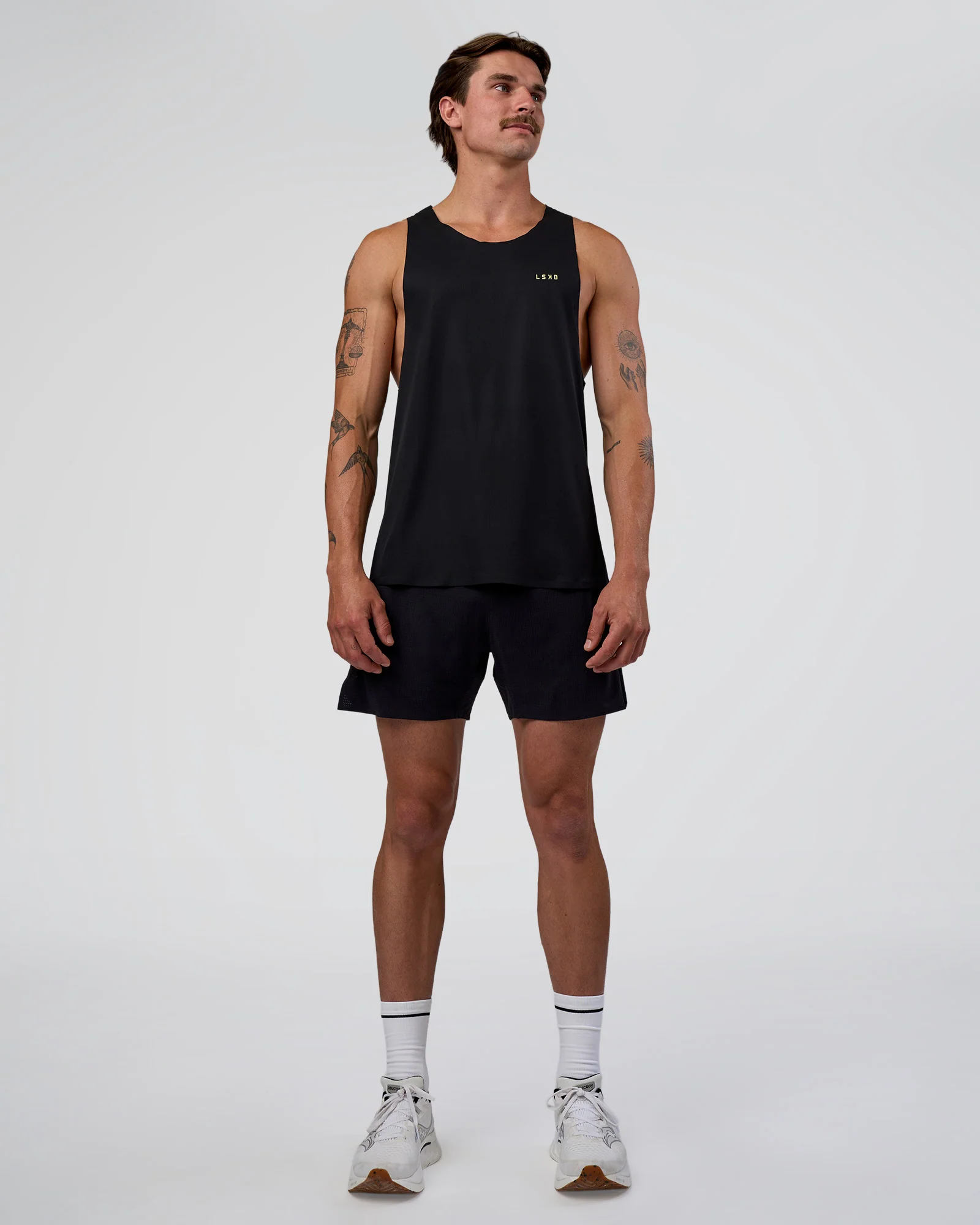Race Day Tank - Black-Yellow Fizz - Image 3