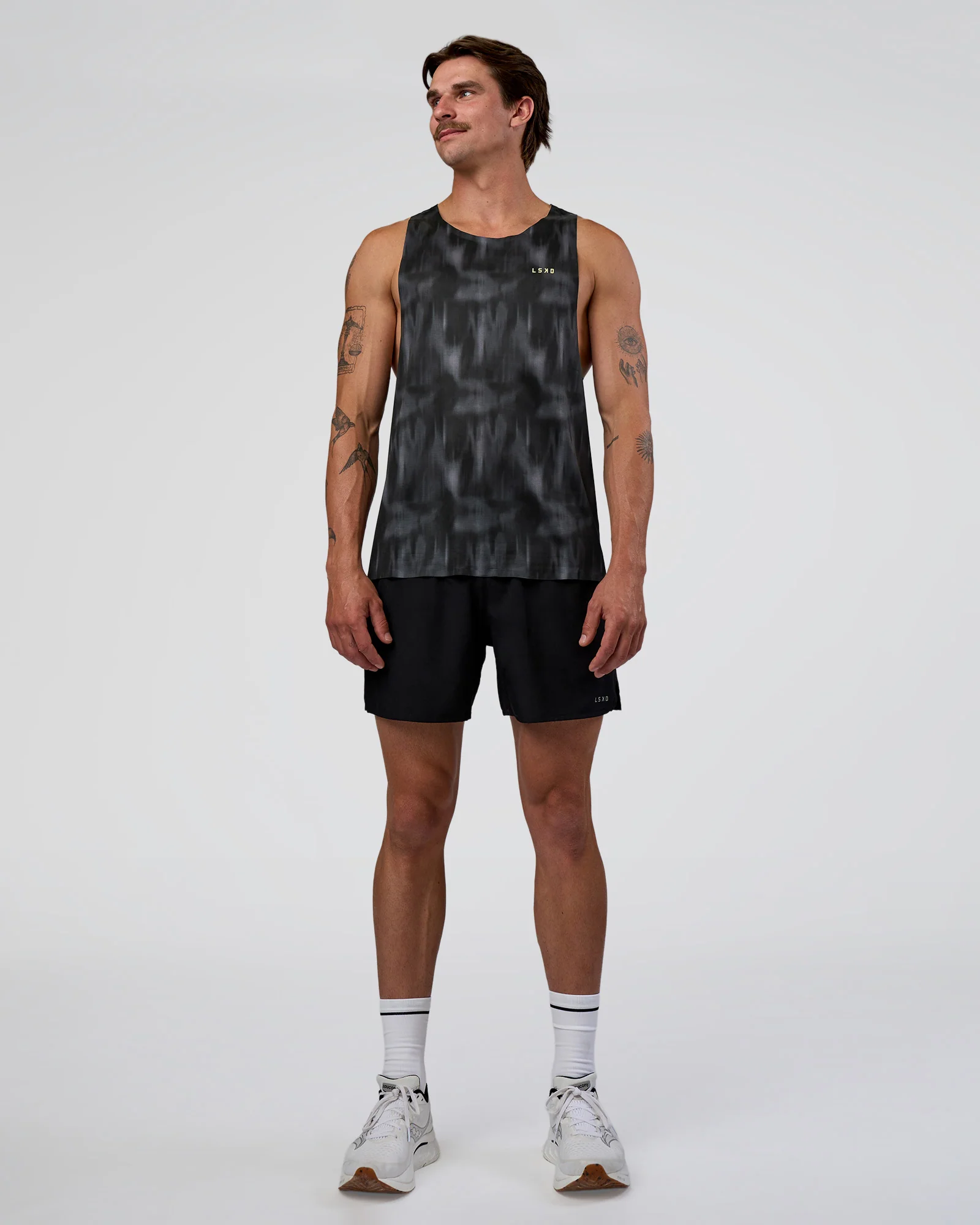 Race Day Tank - Lunar Glow-Yellow Fizz - Image 2