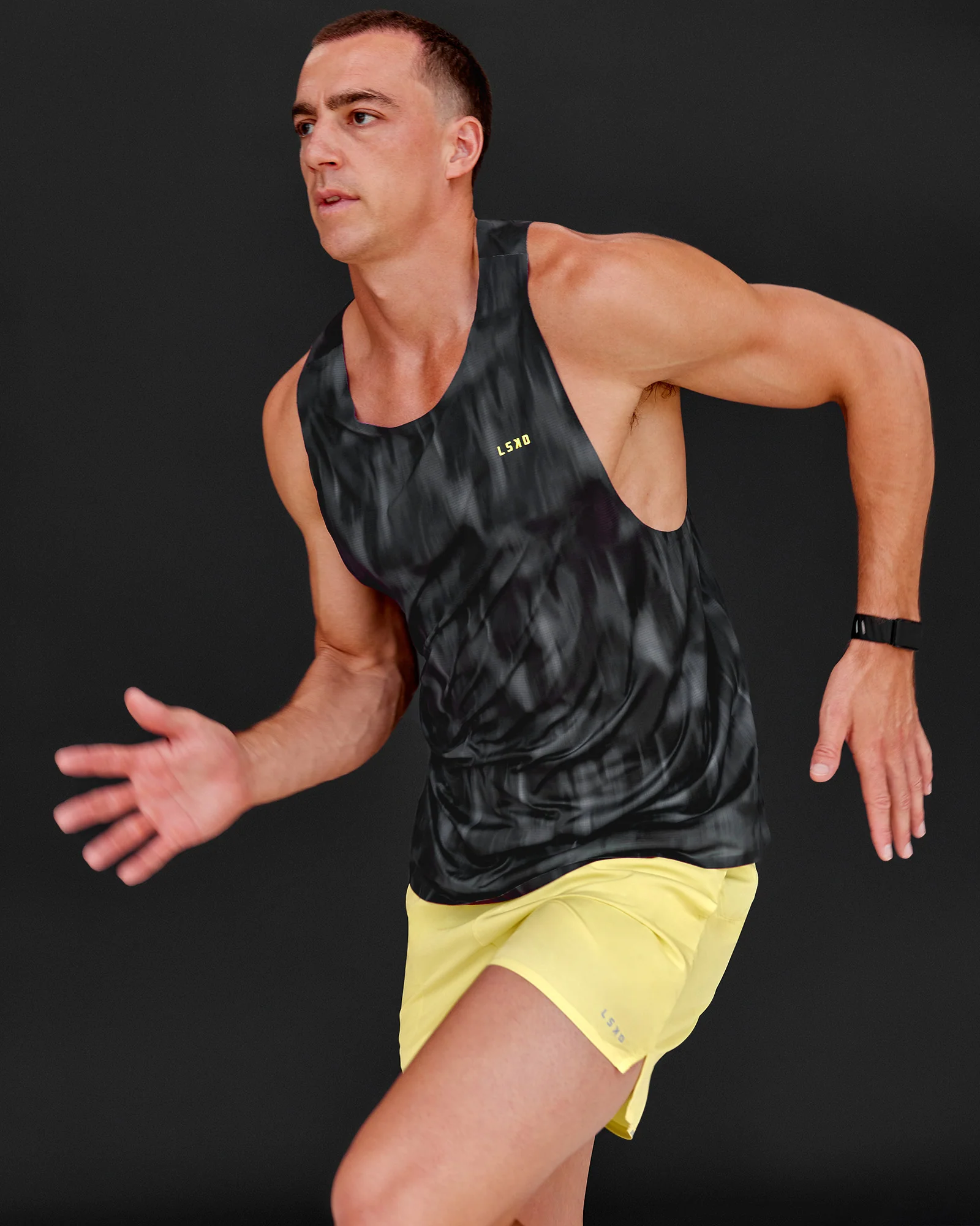 Race Day Tank - Lunar Glow-Yellow Fizz - Image 4