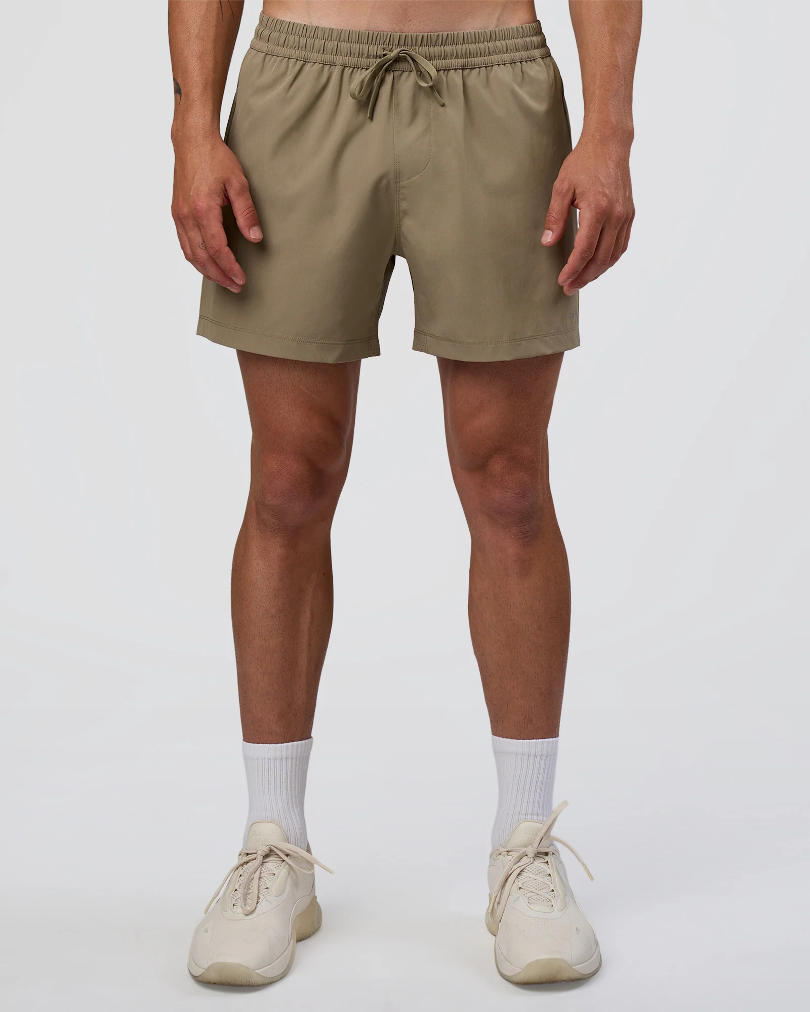 Rep 5" Performance Short - Greige - Image 7