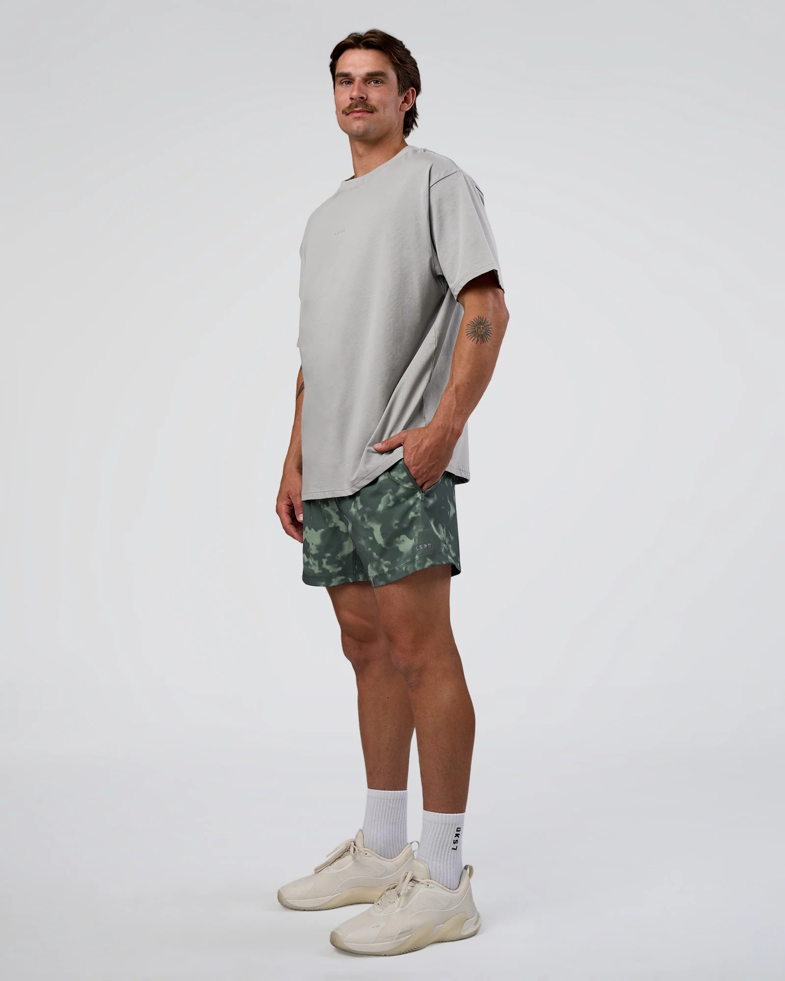 Rep 5" Performance Short - Washed Camo Carbon - Image 3